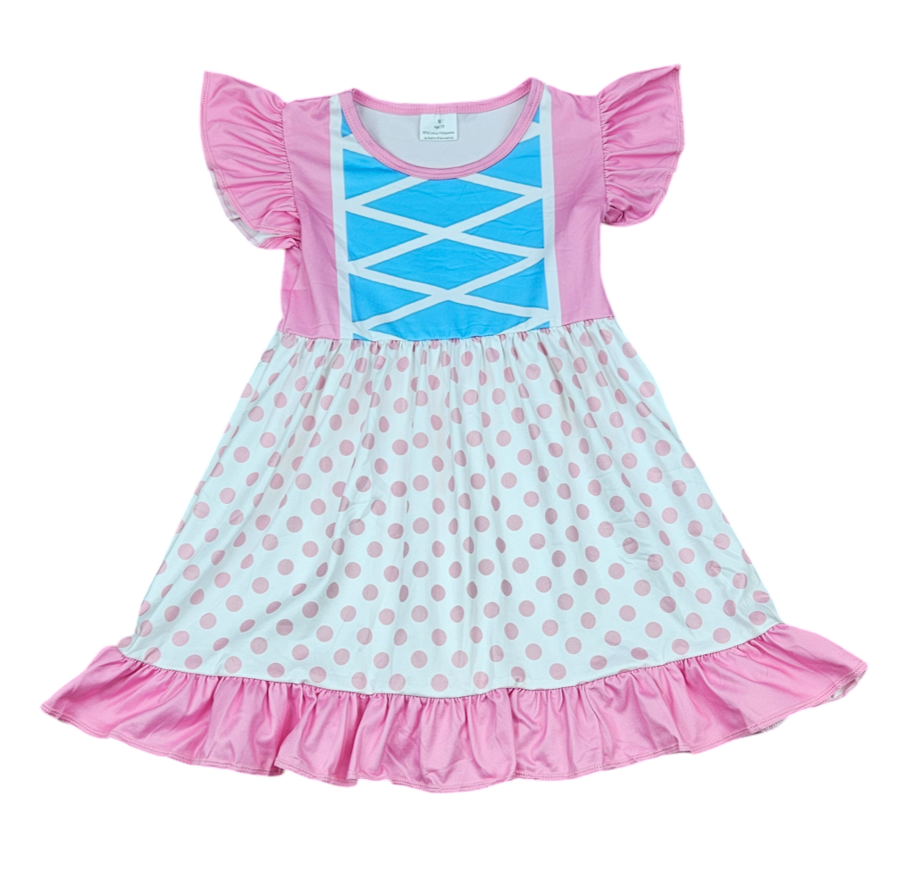 Sheep Girl Milk Silk Inspired Dress