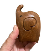 Tall Dark Oak Love Elephant