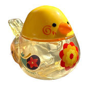 Clear Water Whistle Bird - Whimsical Water-filled Whistle (yellow)