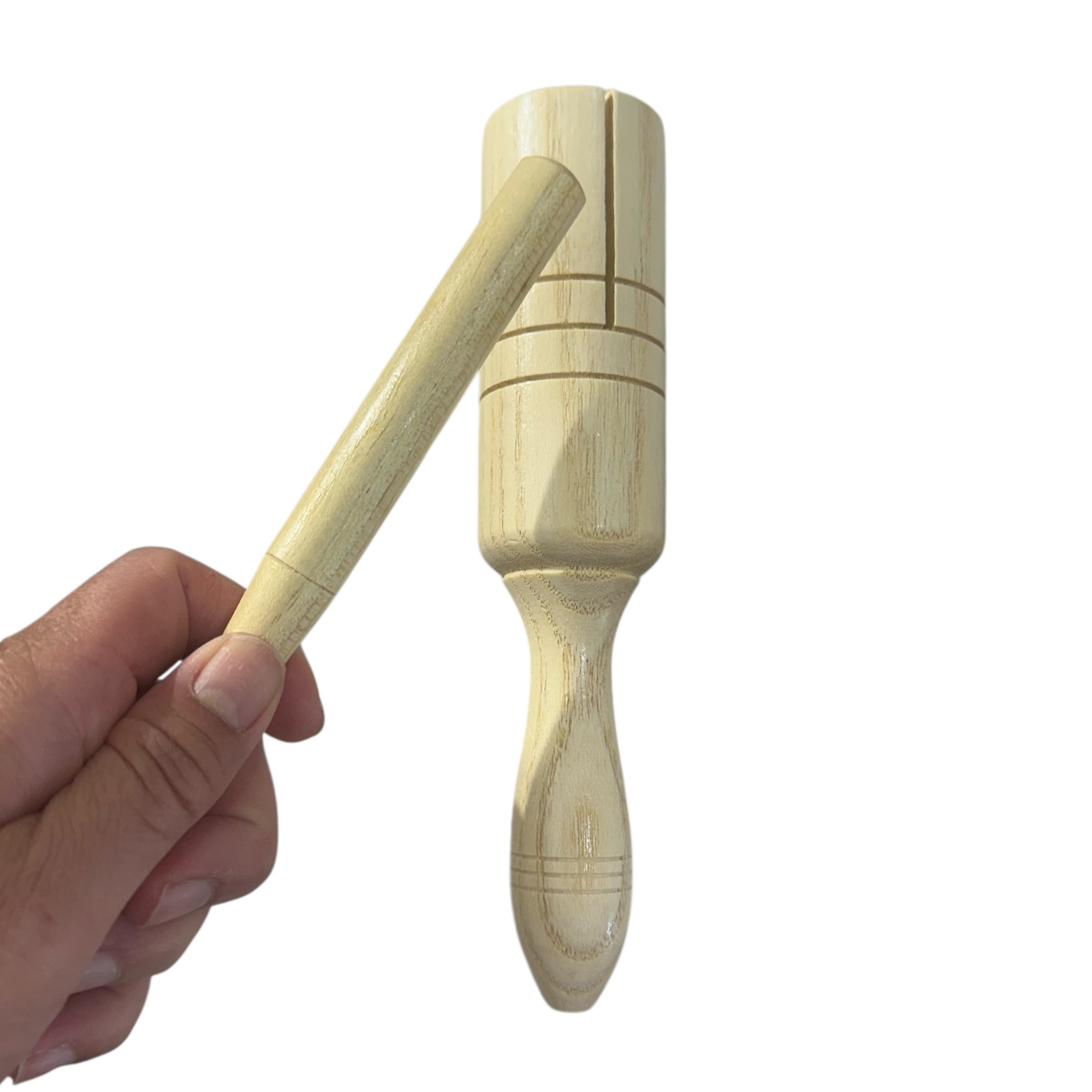 Wooden Slit Drum – Montessori Rhythm Instrument For Kids’ Music Learning