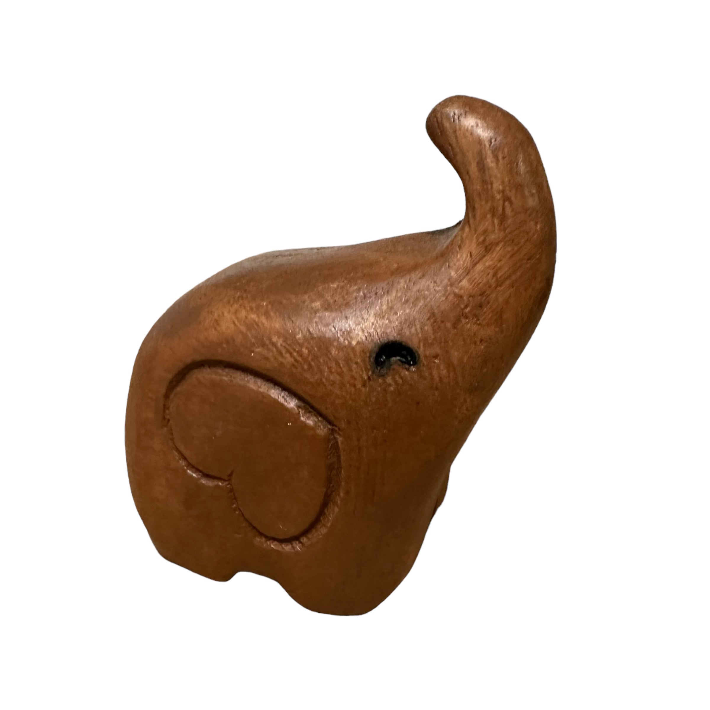 Small Dark Oak Love Elephant