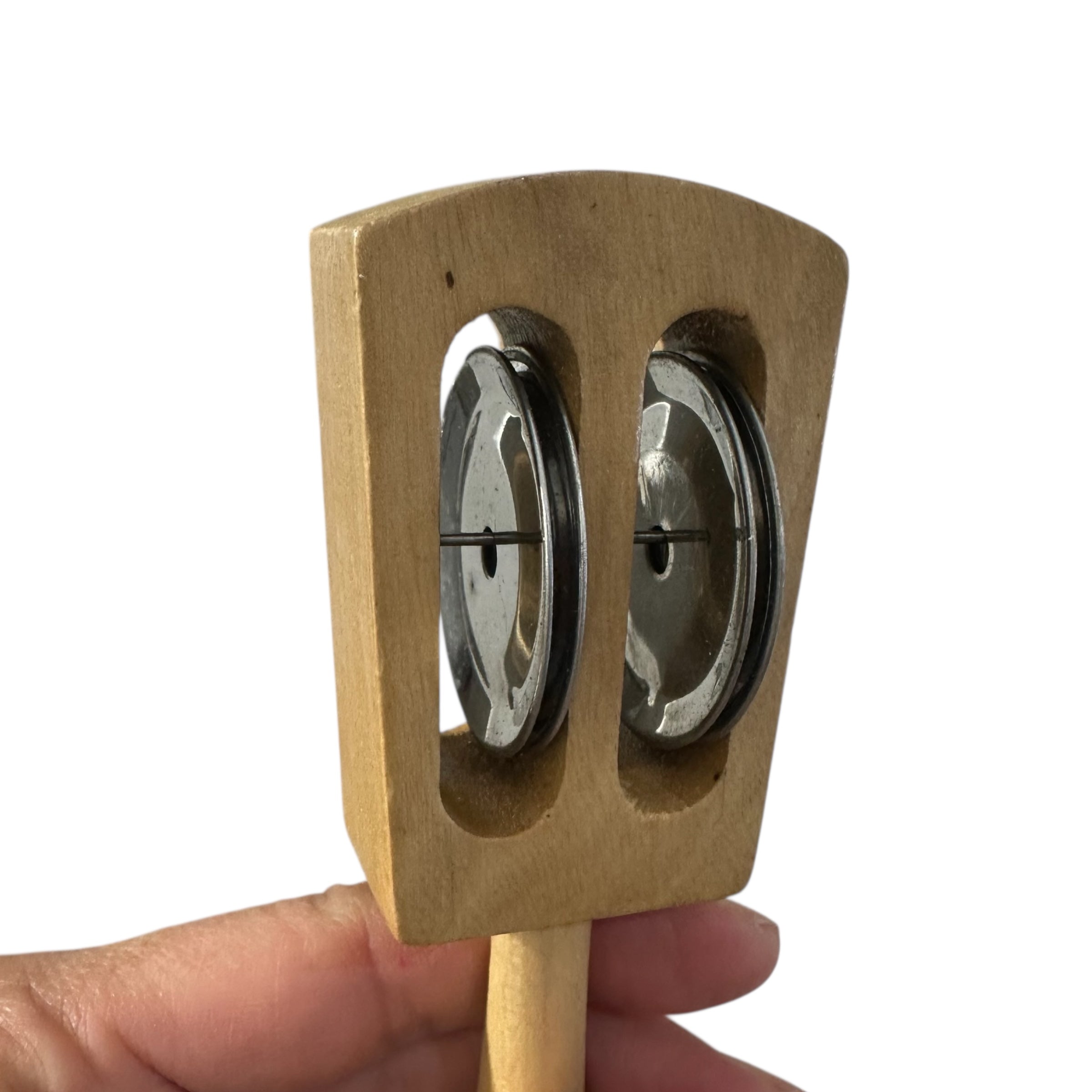 Wooden Rattle Instrument – Montessori Rhythm Toy For Music Learning