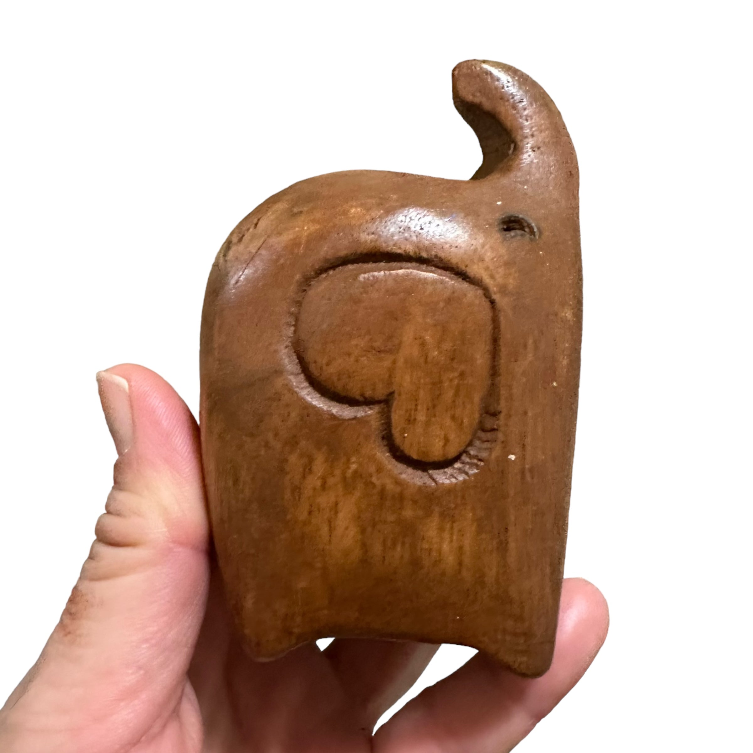 Tall Dark Oak Love Elephant