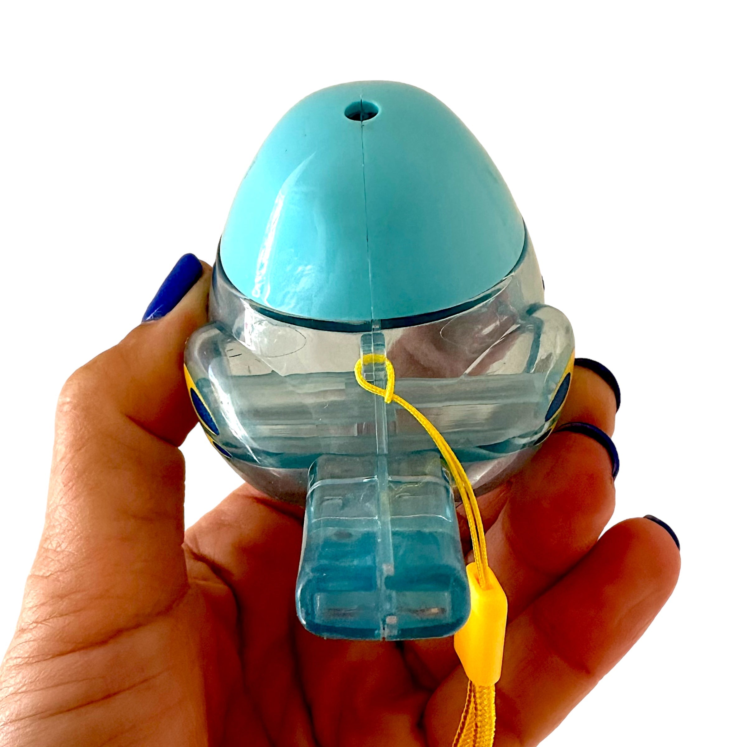 Clear Water Whistle Bird - Whimsical Water-filled Whistle (blue)