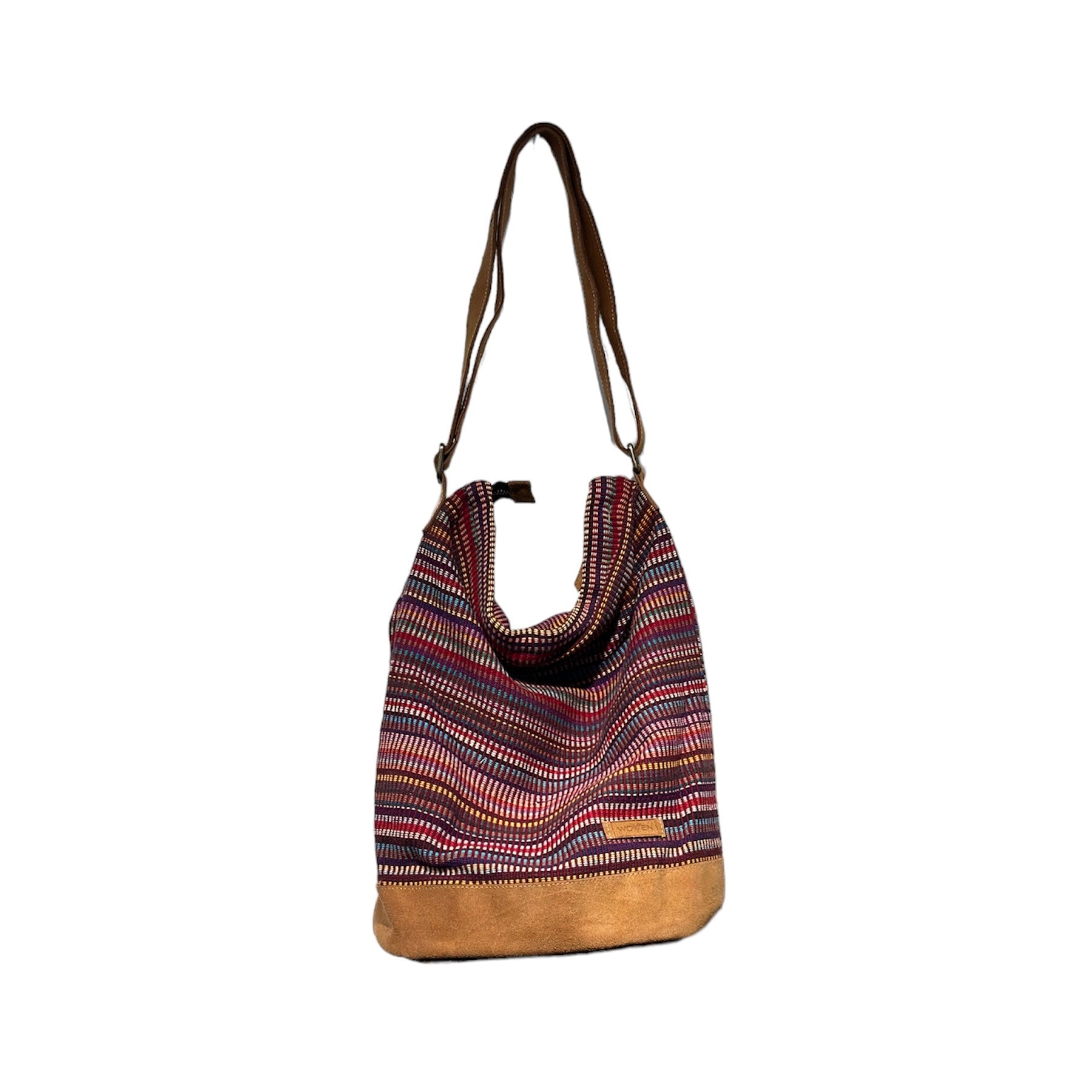 Woven Zipper Sling Bag - Jazzy