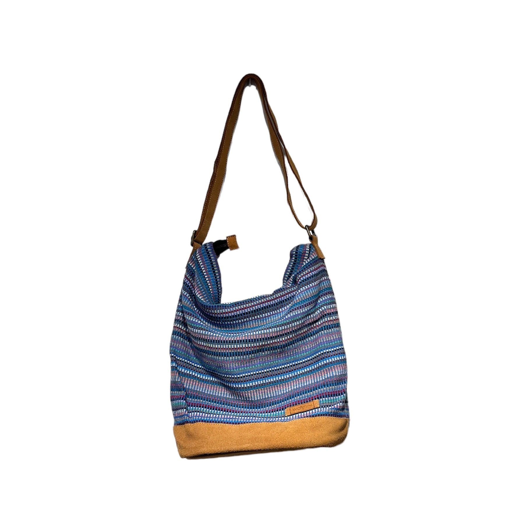 Woven Zipper Sling Bag - Jazzy