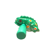 2" Wooden Musical Frog - Mint Design (percussion Instrument)