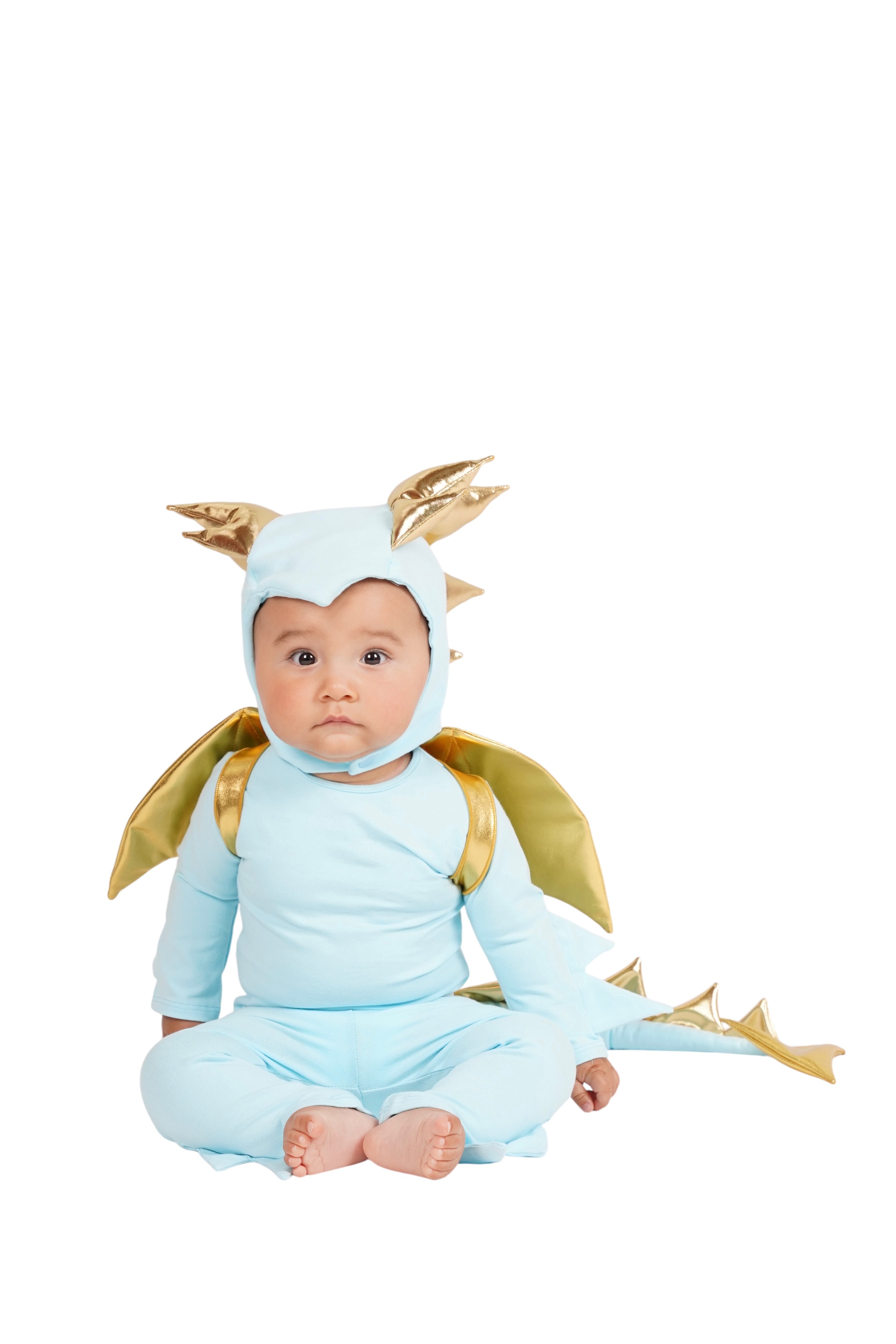 Sky Blue Dragon Costume