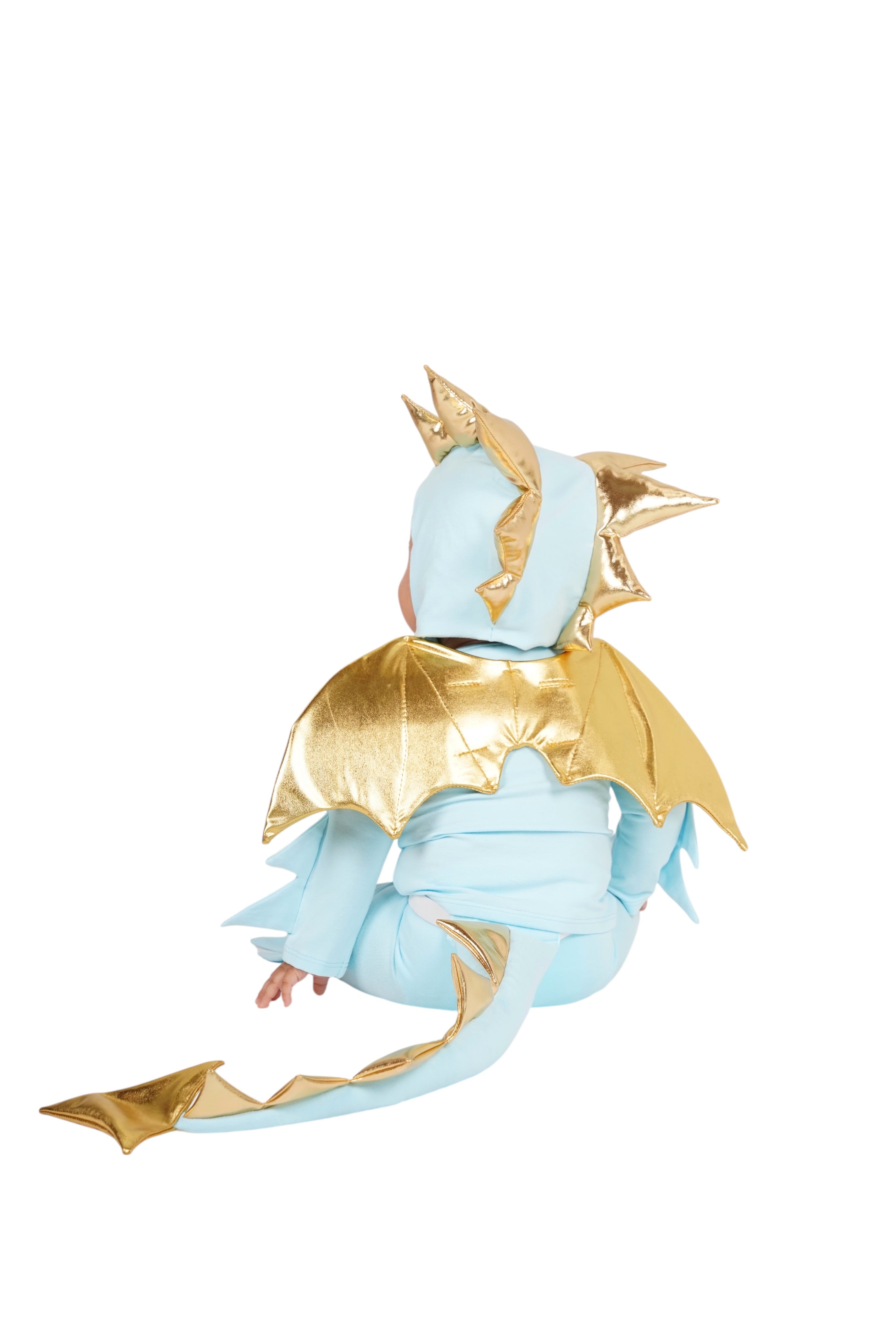 Sky Blue Dragon Costume