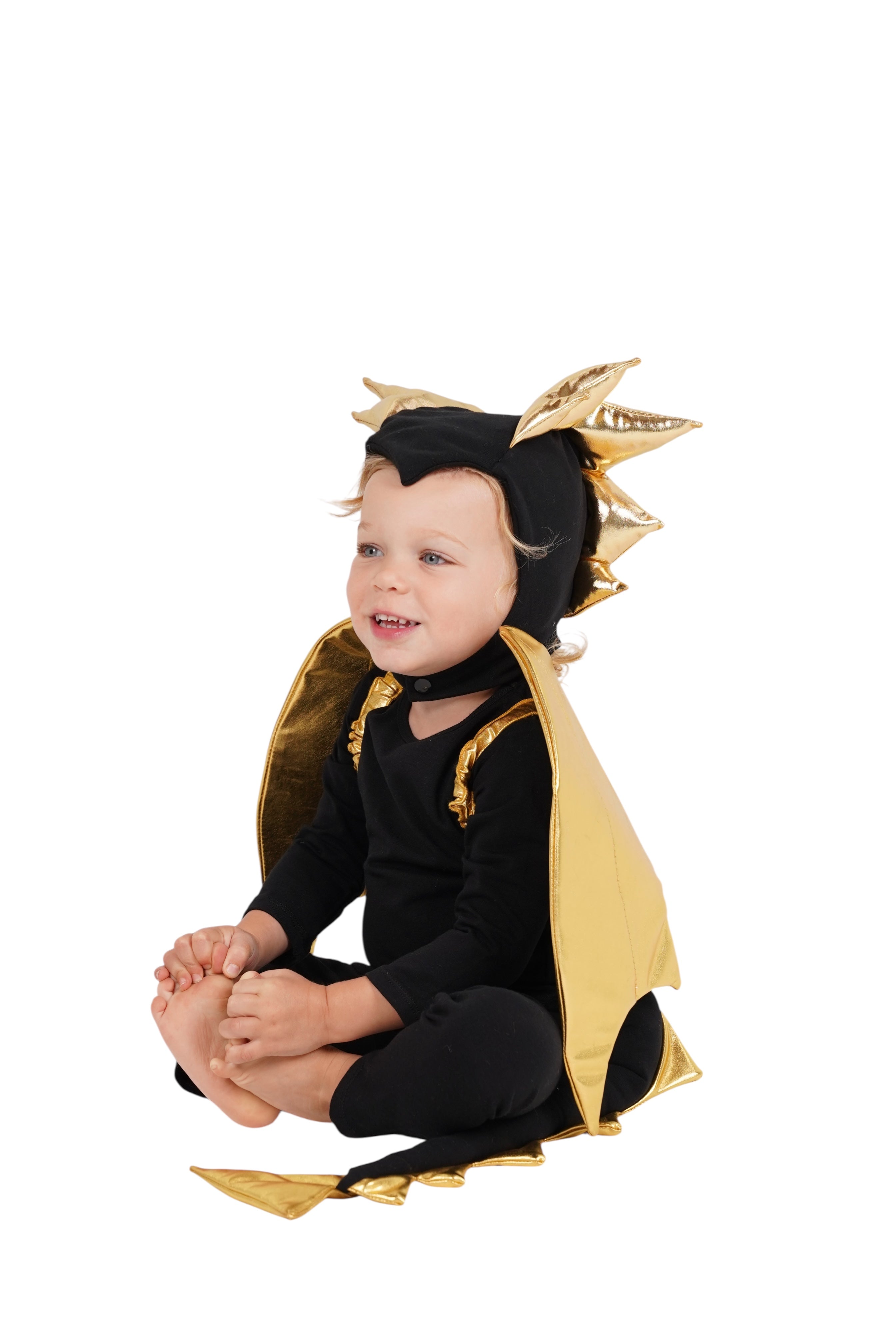 Golden Night Dragon Pajama Costume