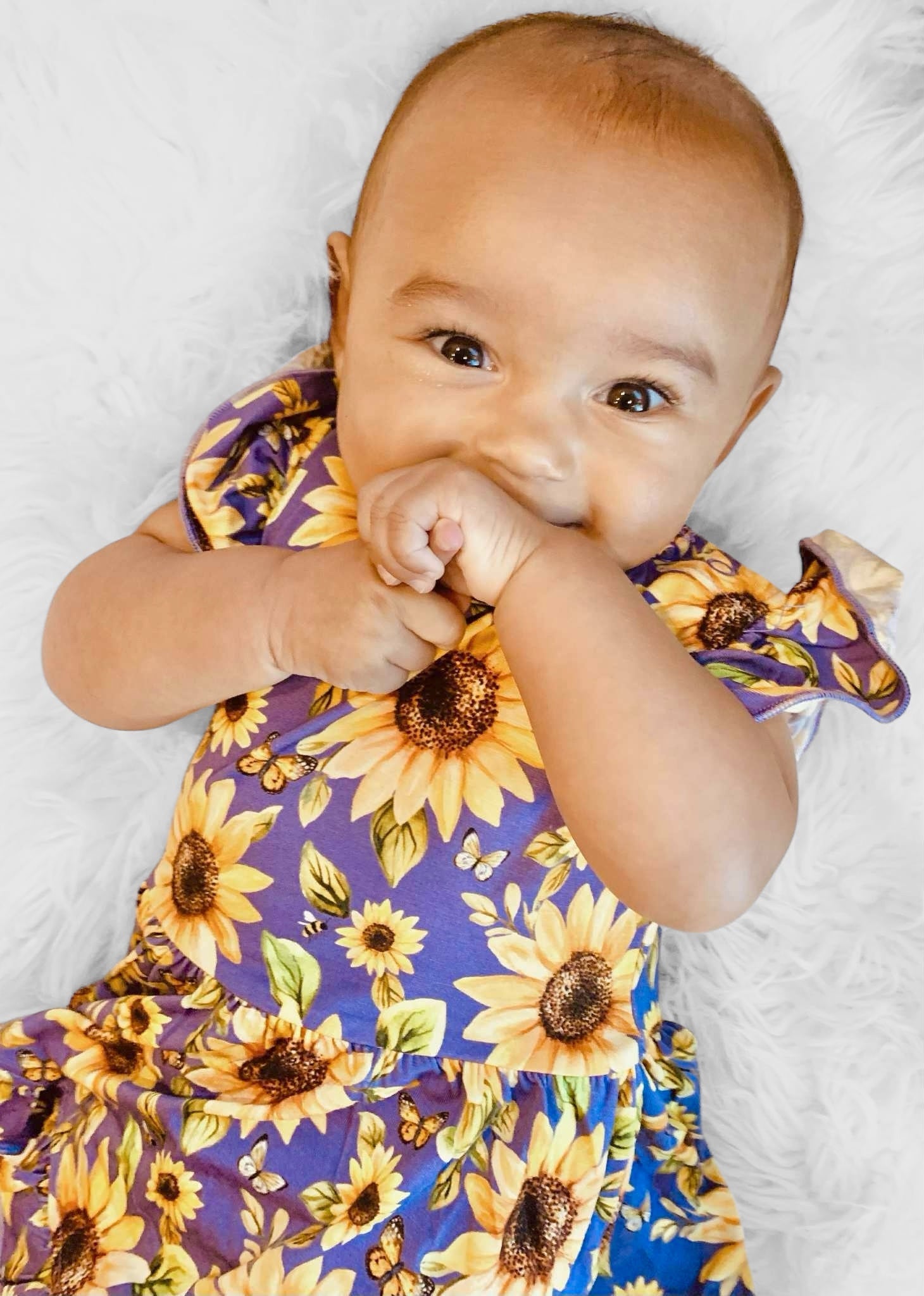 Sunflower Solace Bodysuit Twirl