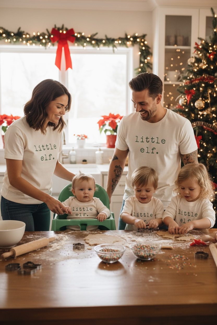 Little Elf Organic Kids T-shirt Long Sleeve