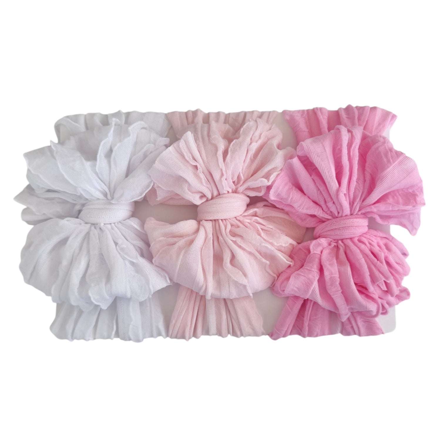 Pretty In Pink Headband 3 Pack Set