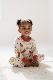 Eggs & Bacon Bamboo Toddler 2 Piece Set