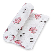 Oink Oink Swaddle Blanket