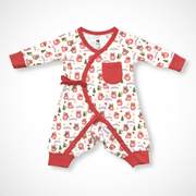 Pika Kimono Long Sleeve Romper | Organic Pima Cotton