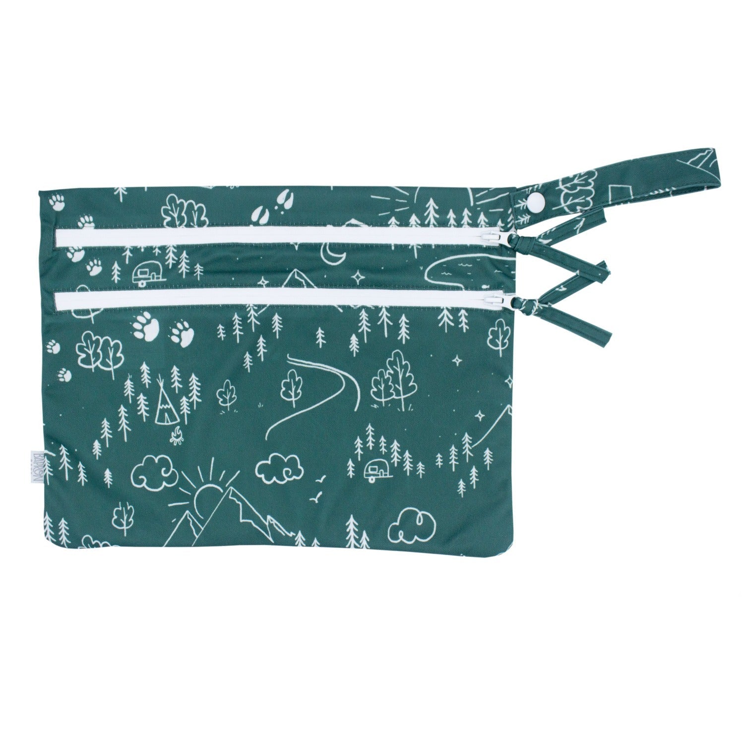 Pine Forest - Waterproof Wet Bag (for Mealtime, On-the-go, And More!)