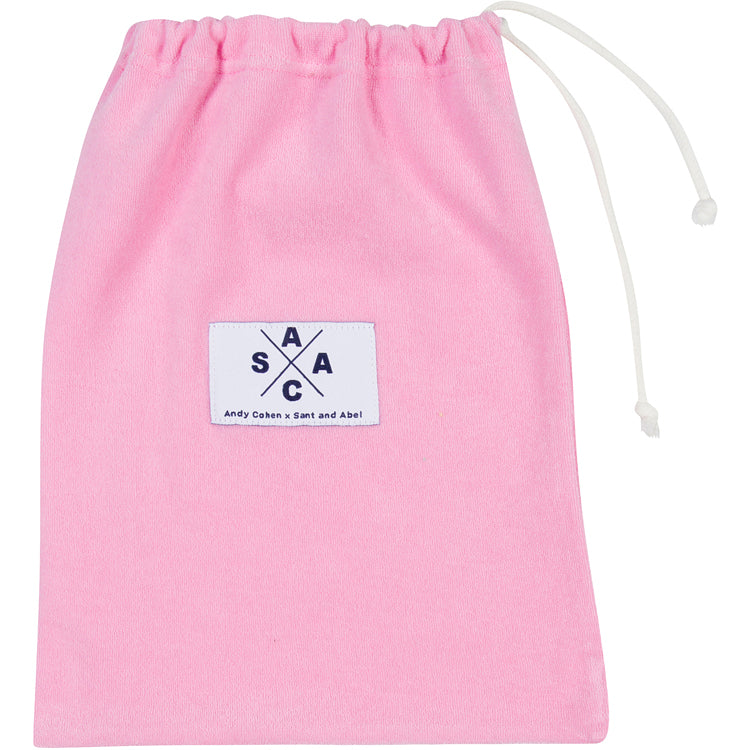 Men's Andy Cohen Pink Terry Shorts