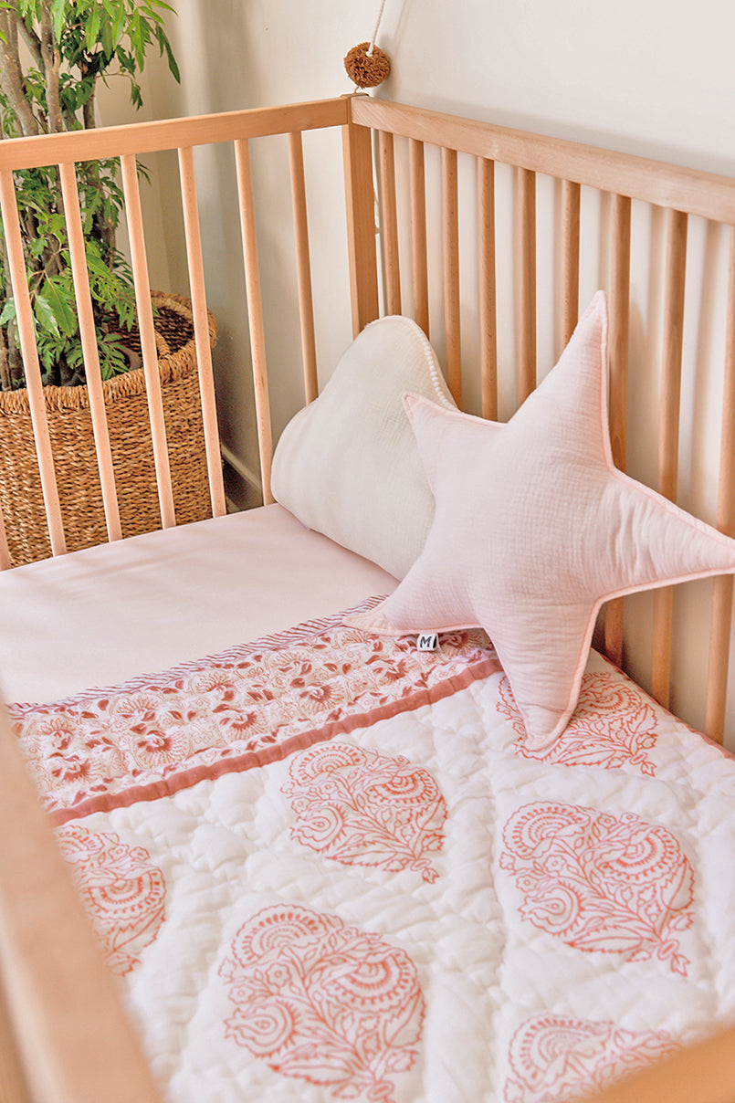 Star Cushion- Rose Pink