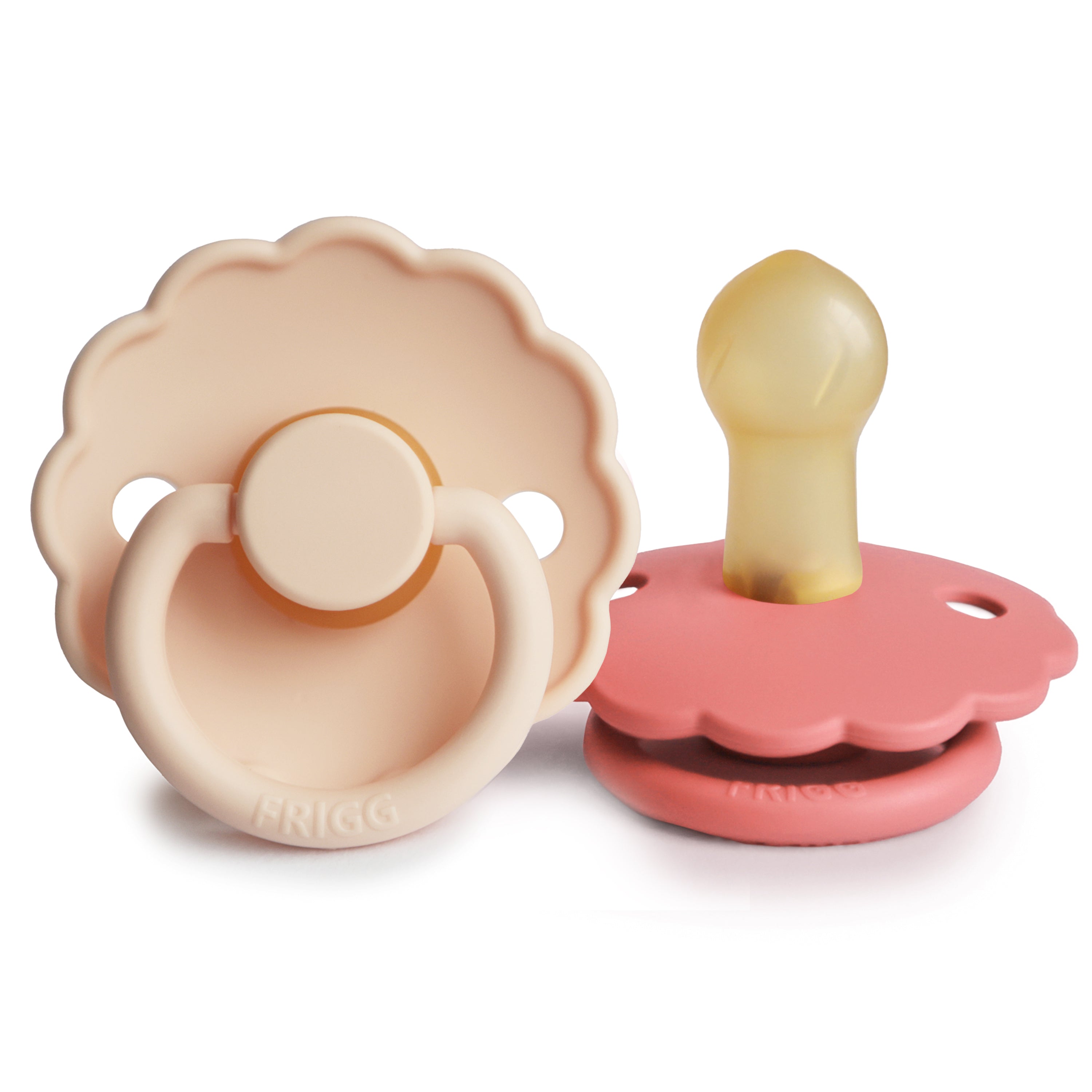 Frigg Daisy Natural Rubber Pacifier 2-pack