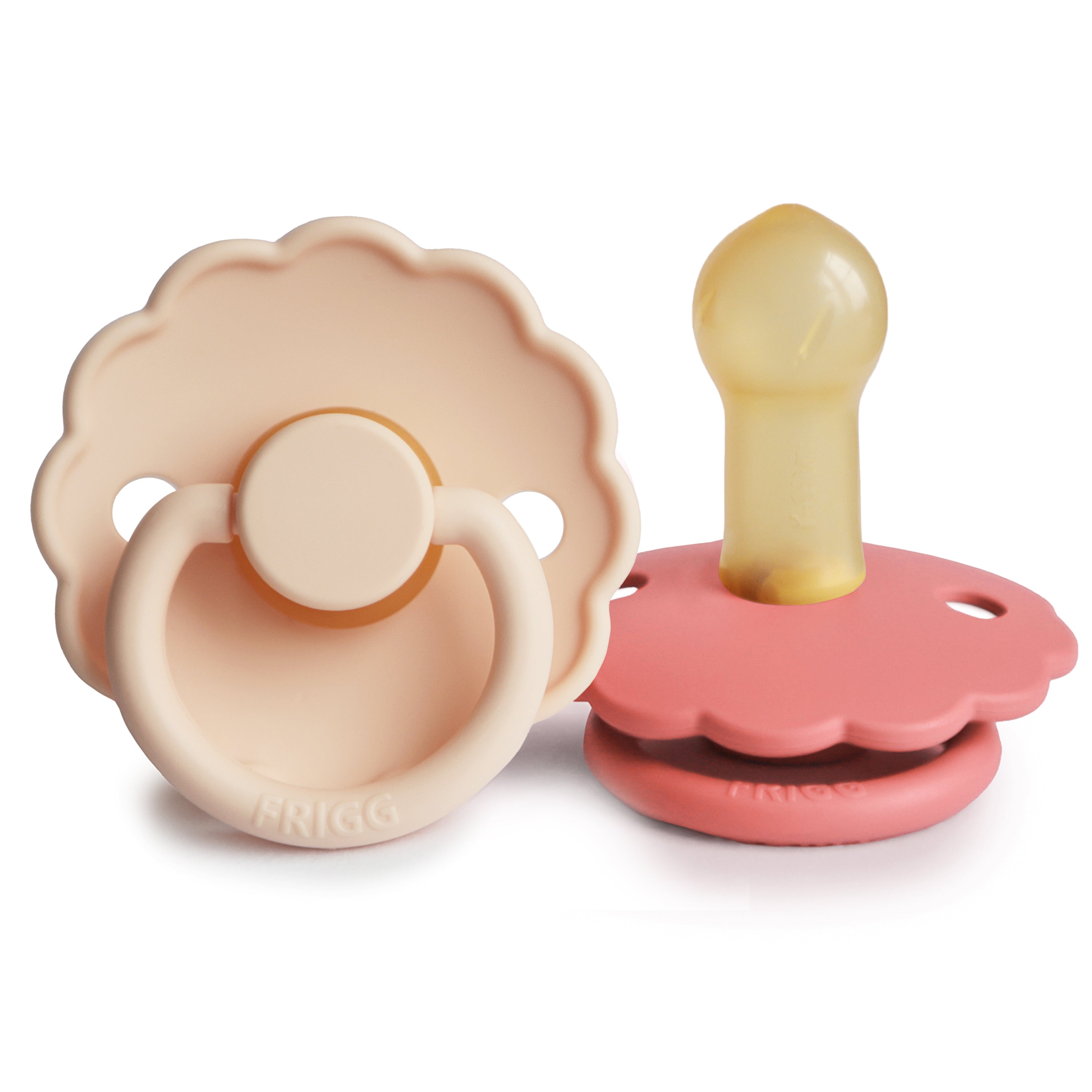 Frigg Daisy Natural Rubber Pacifier 2-pack