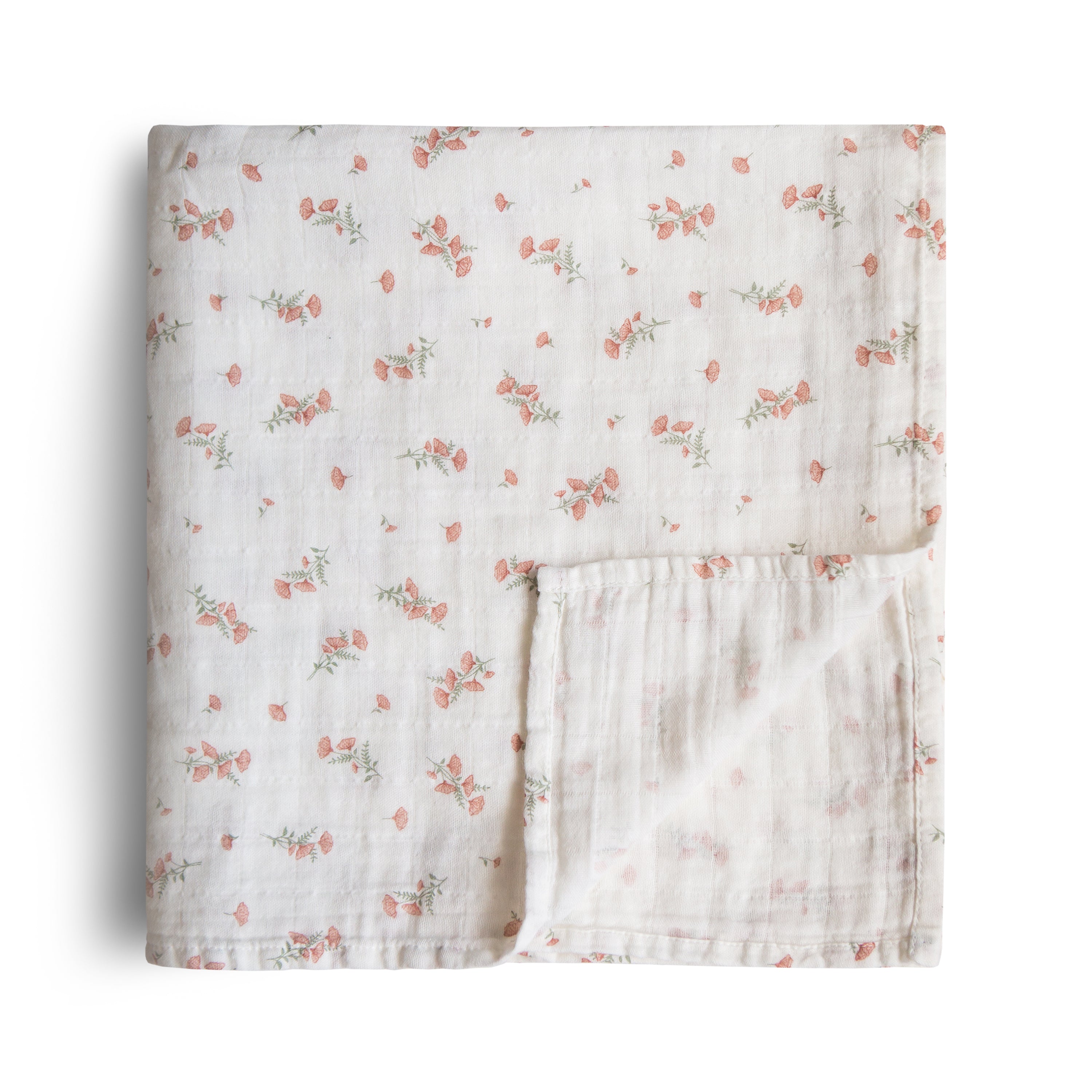 Organic Cotton Muslin Swaddle Blanket