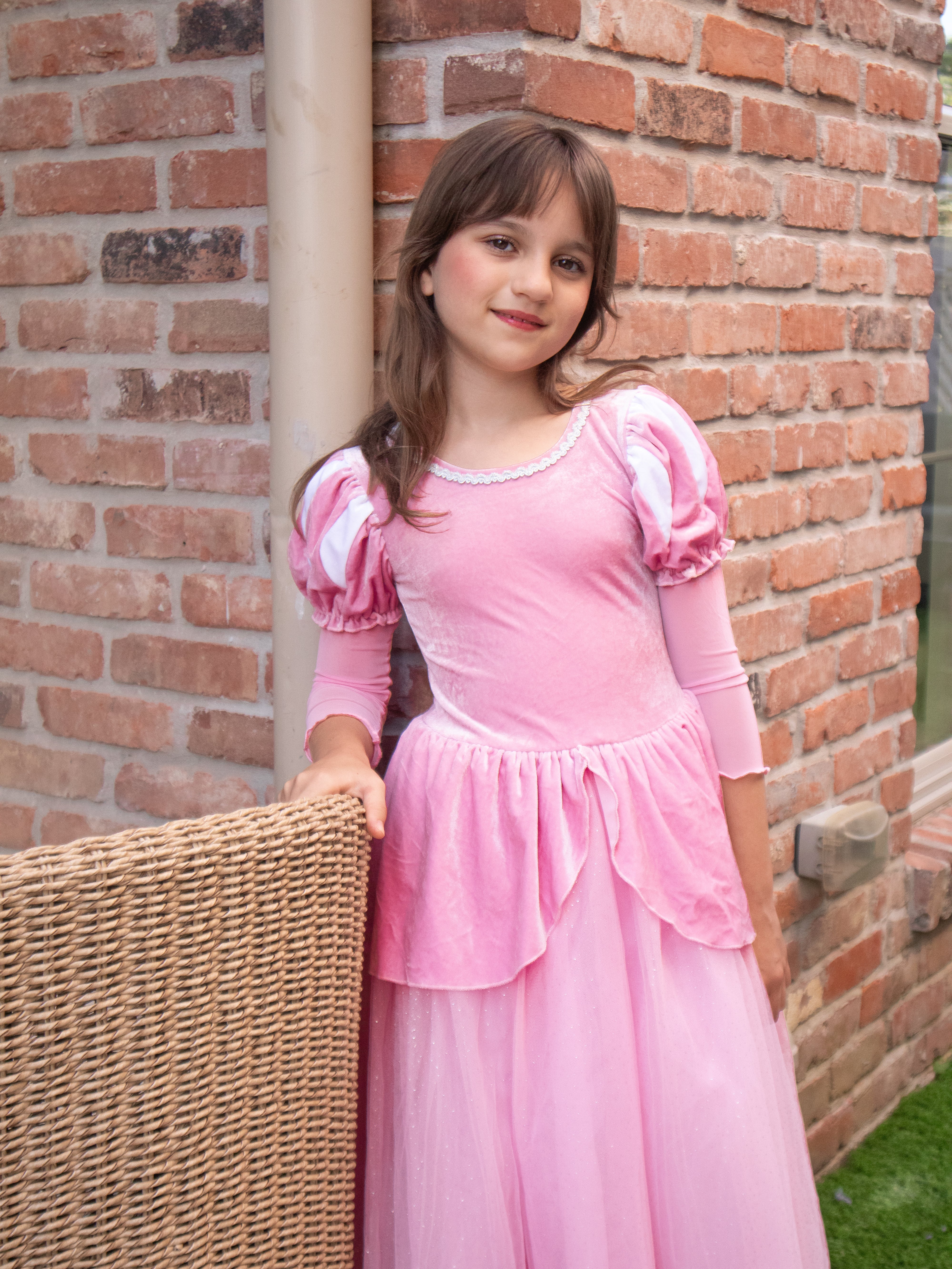 The Romantic Pink Mermaid Costume Dress