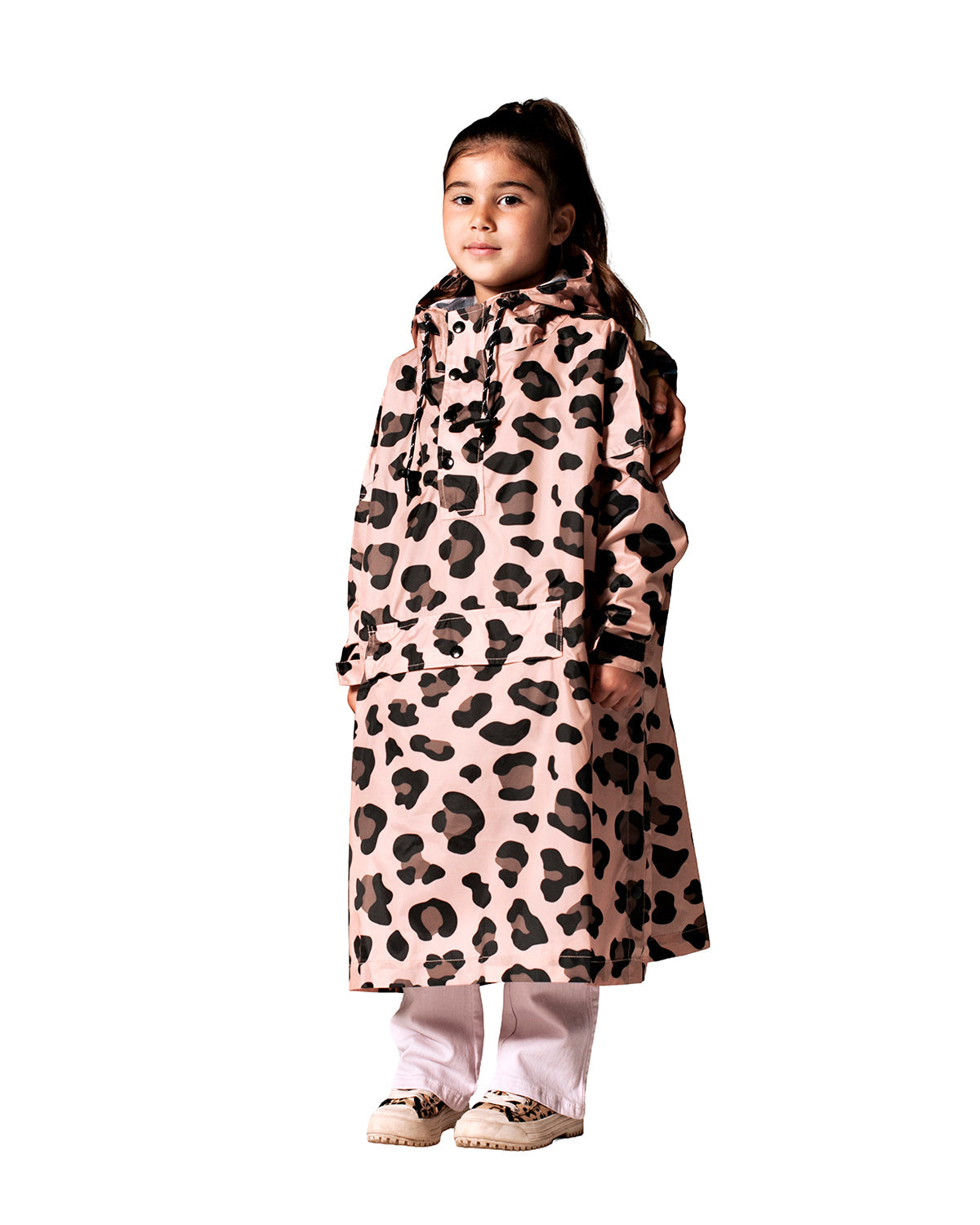 Kids Rain Poncho Pink Panther
