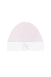 Pink Rocking Horse Embroidered Hat