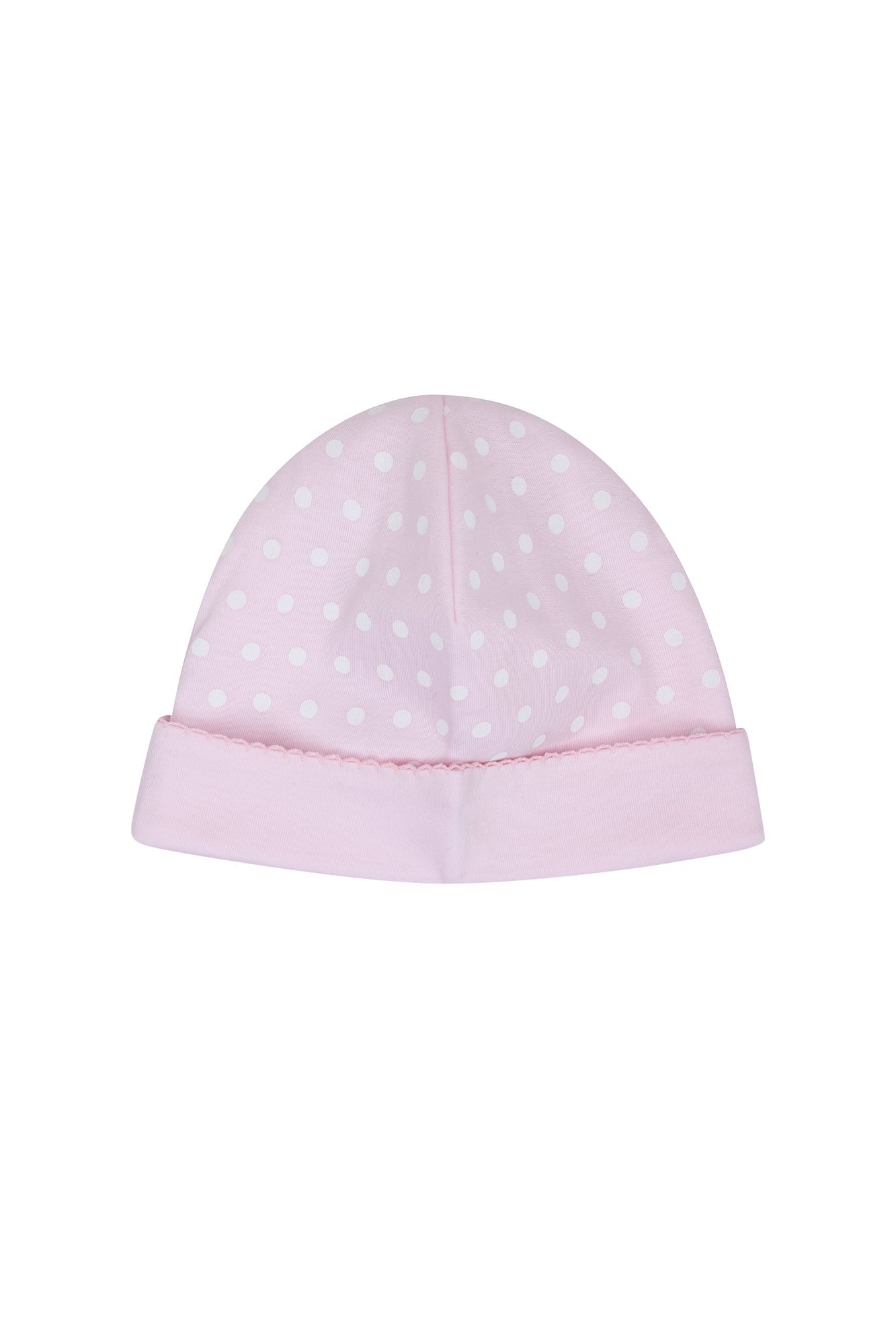 Pink Polka Dots Baby Hat