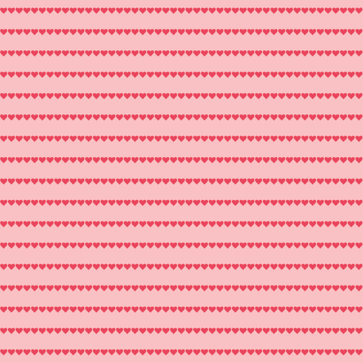 Long Sleeve Tennis Dress In Pink & Red Heart Stripe