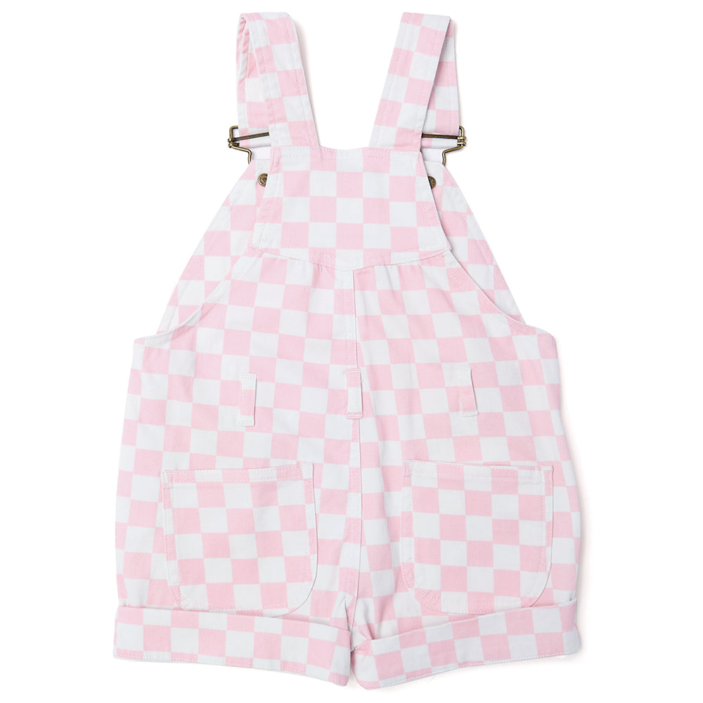 Checkerboard Shorts - Pink