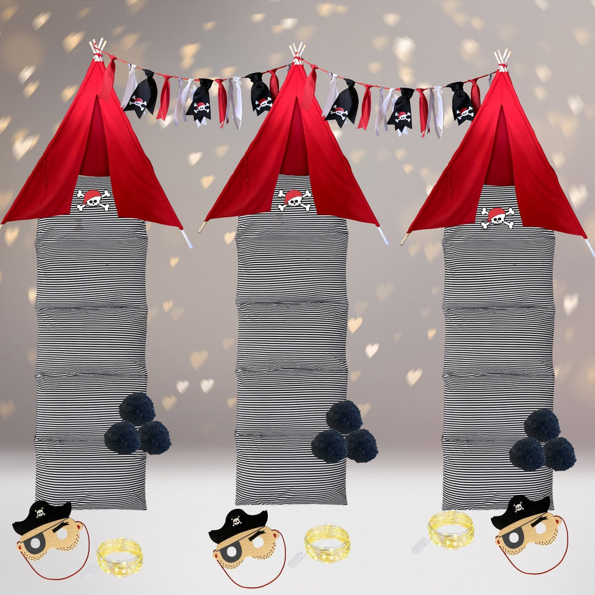 Pirate Party, Pirate Slumber Party Pirate Set
