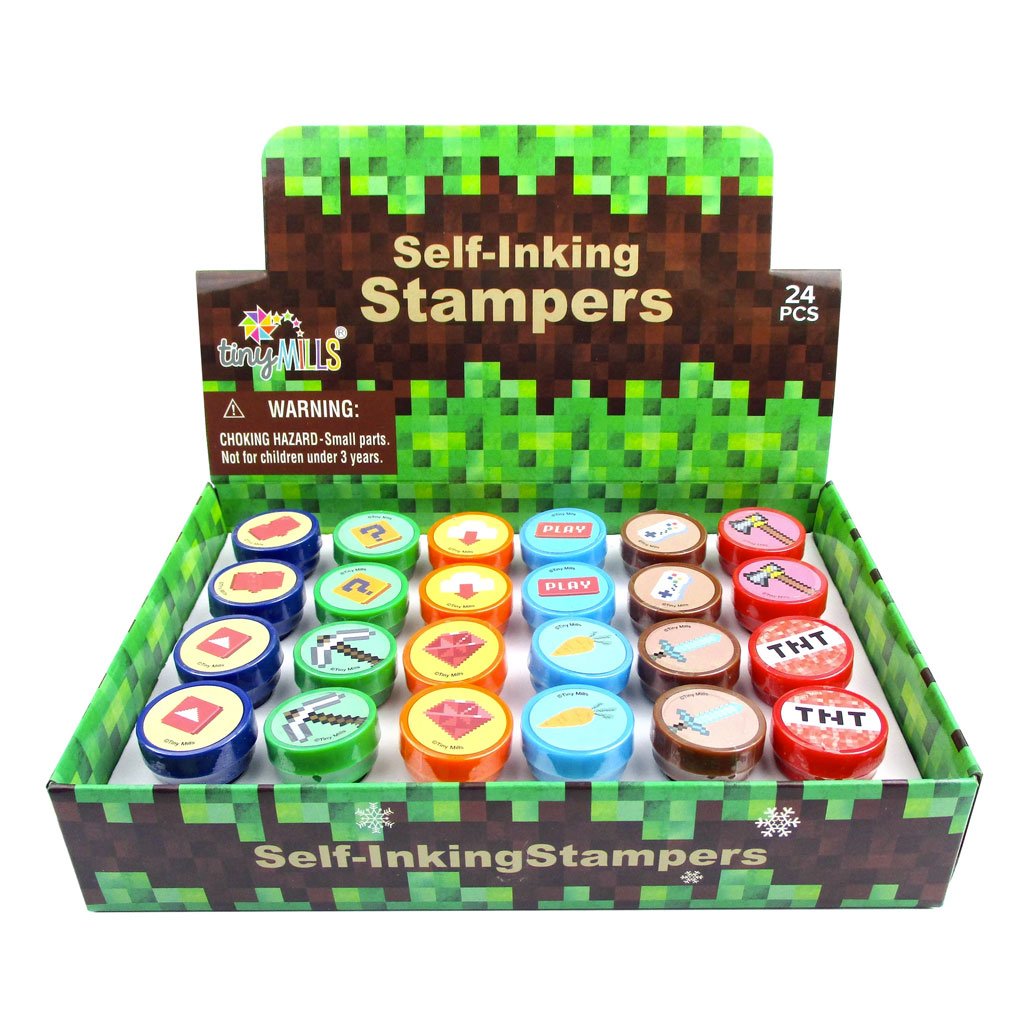 Pixel Miner Stampers For Kids