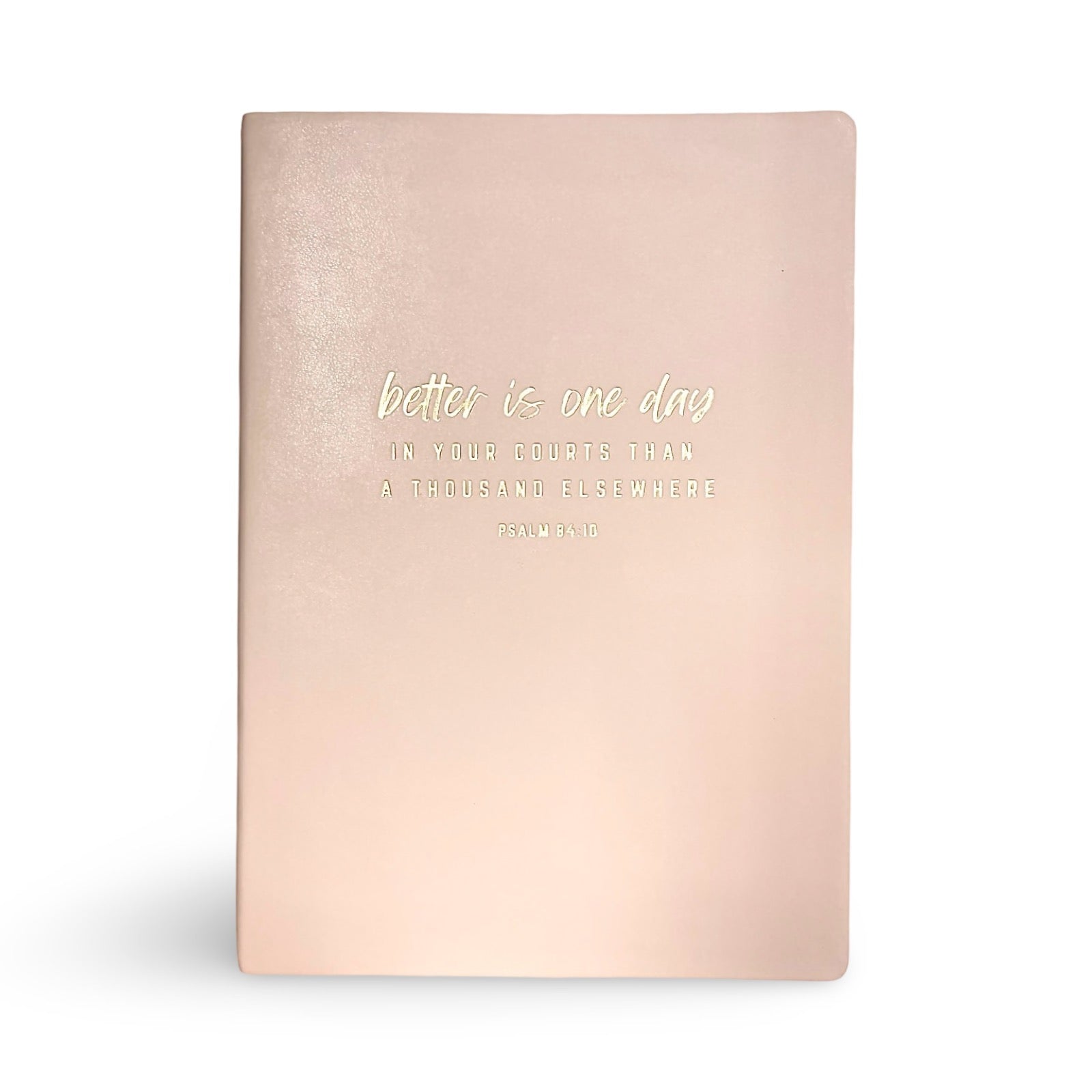 Journal: Heypeacock Journal, Premium Soft Leather - Better Is One Day