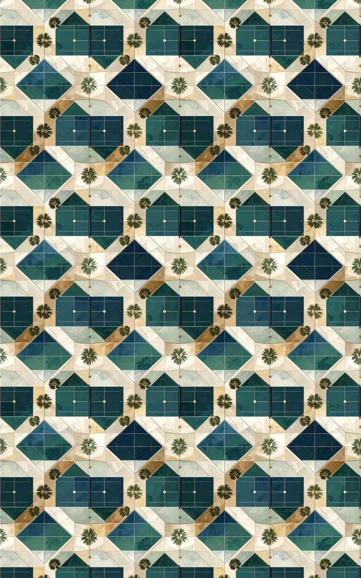 The Grand Court Collection Wrapping Paper