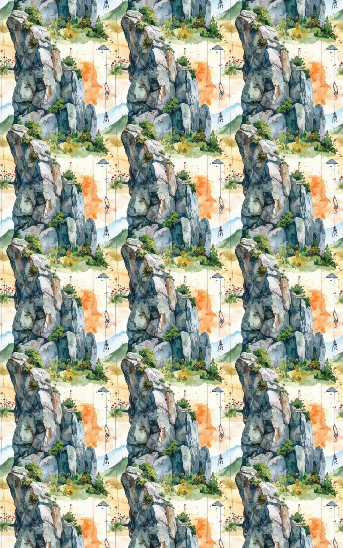 Vertical Expedition Wrapping Paper