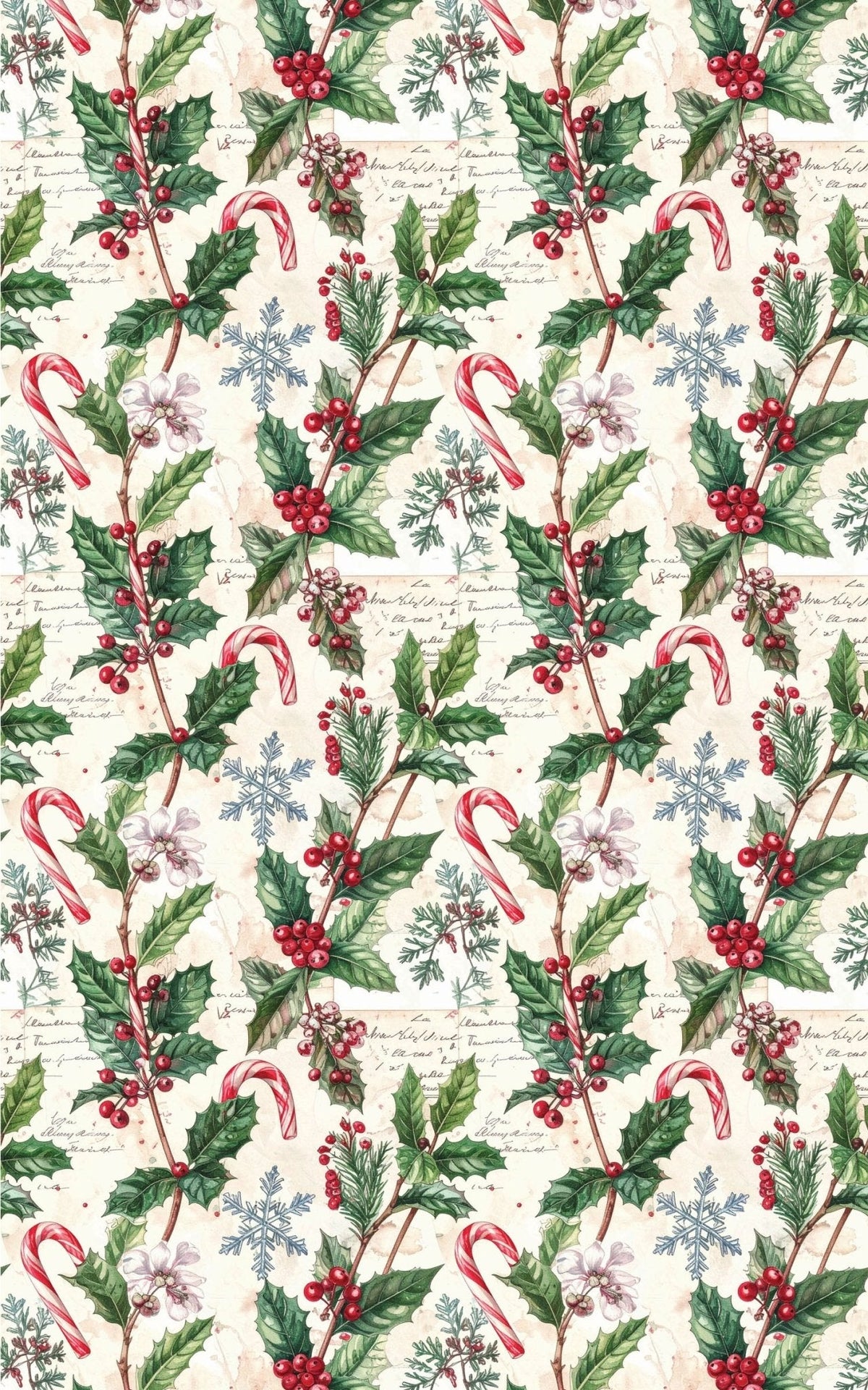 Winter Botanical Society Wrapping Paper