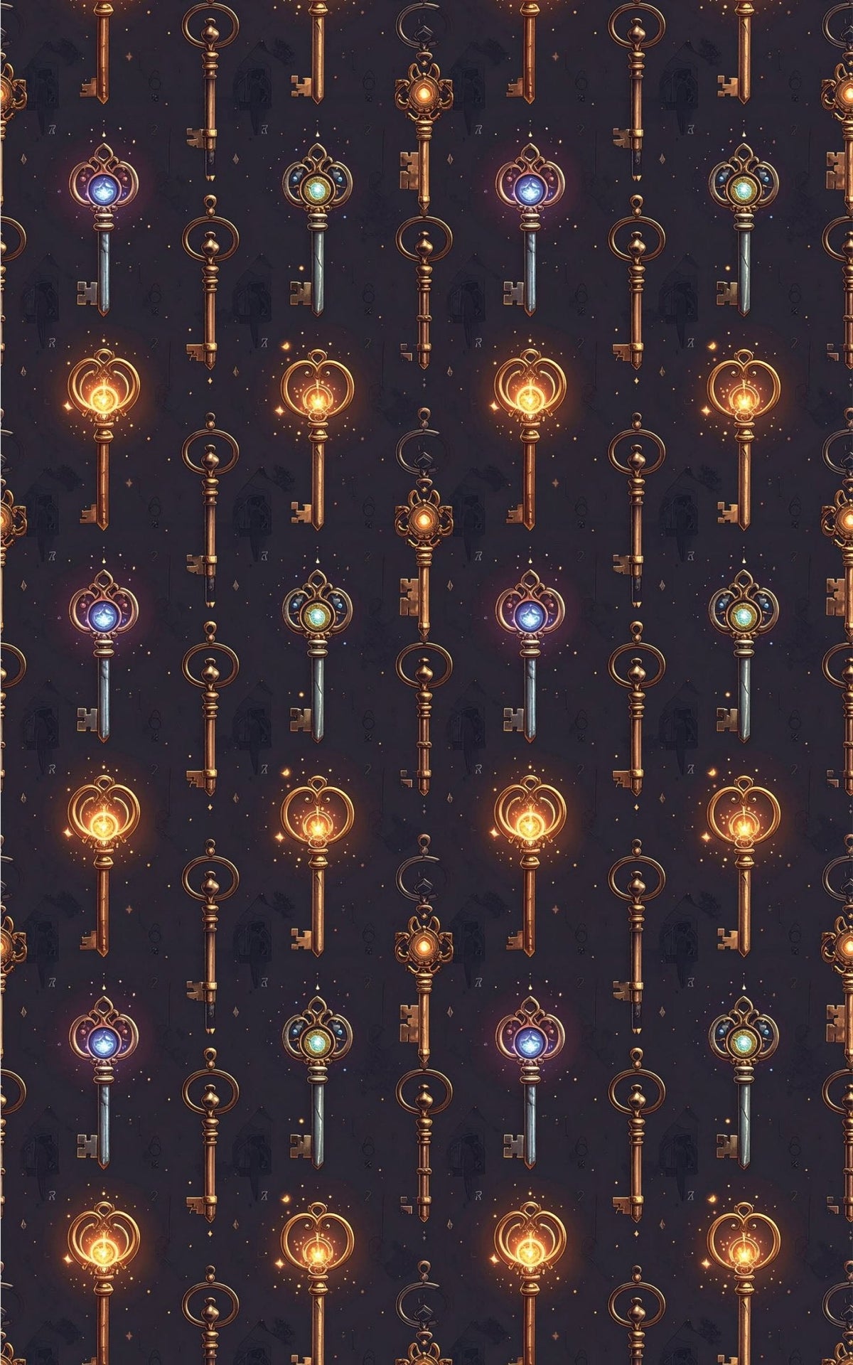Arcane Key Questline Glossy Wrapping Paper