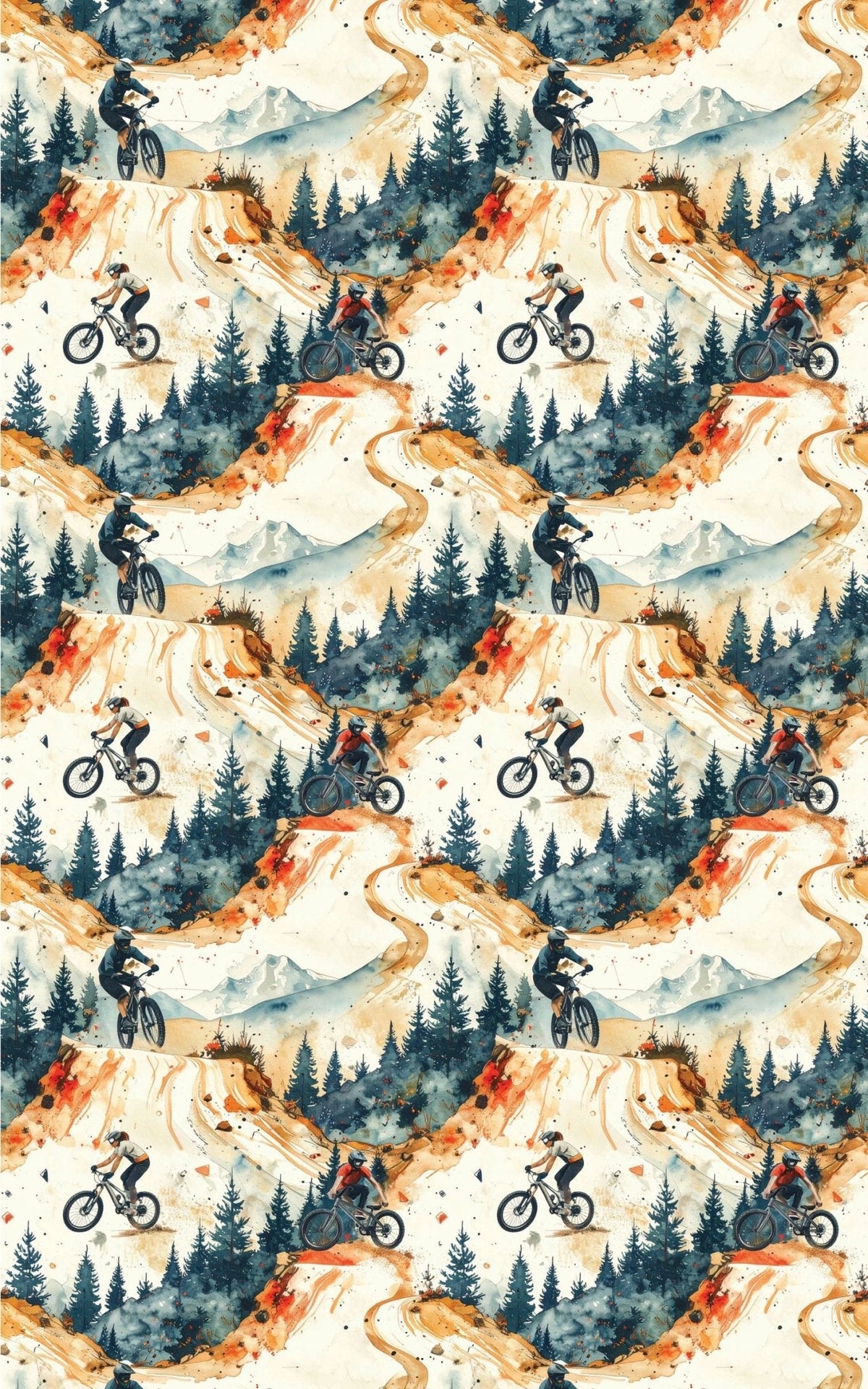 Flow State Wrapping Paper