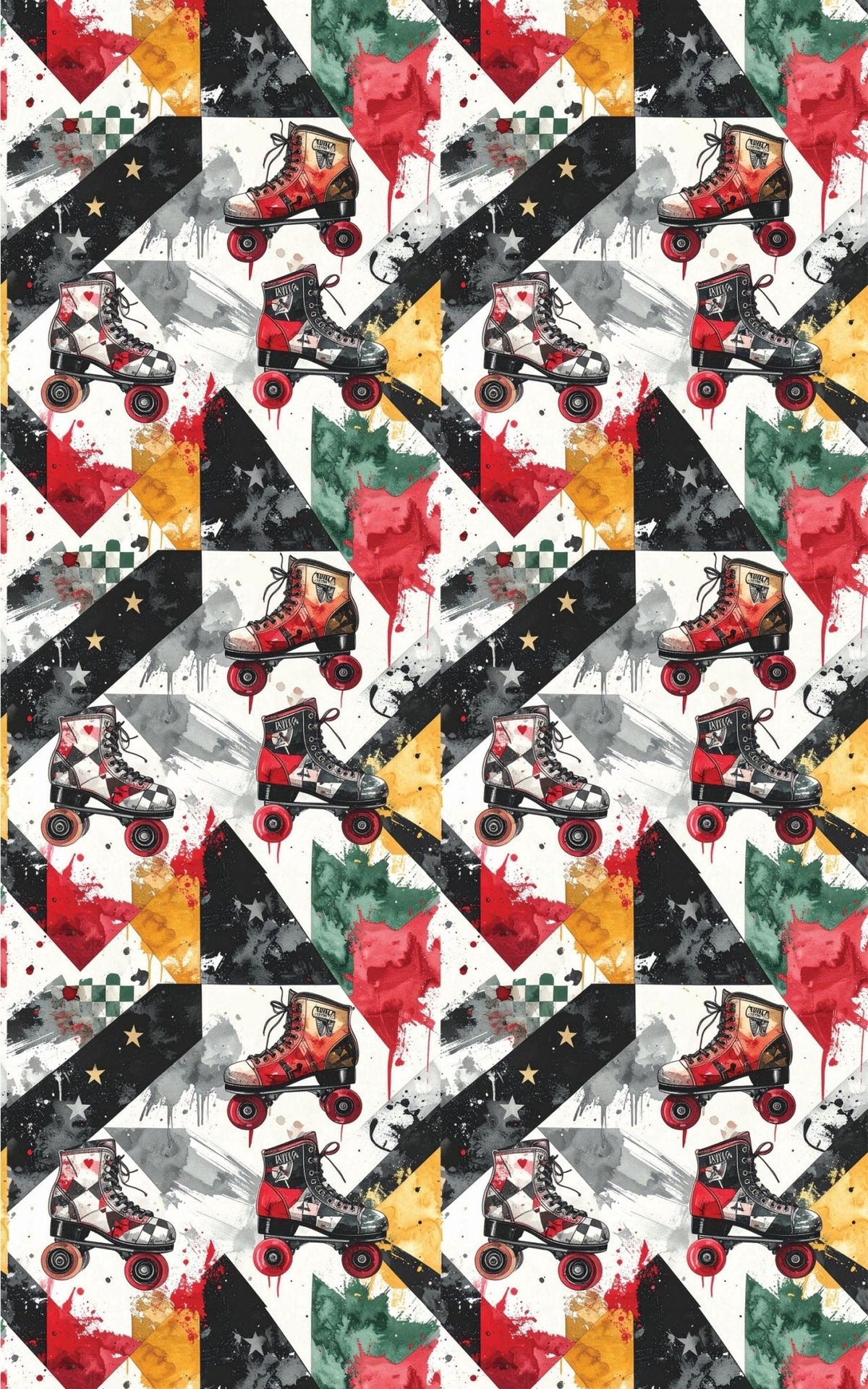 Punk Derby Revolution Wrapping Paper