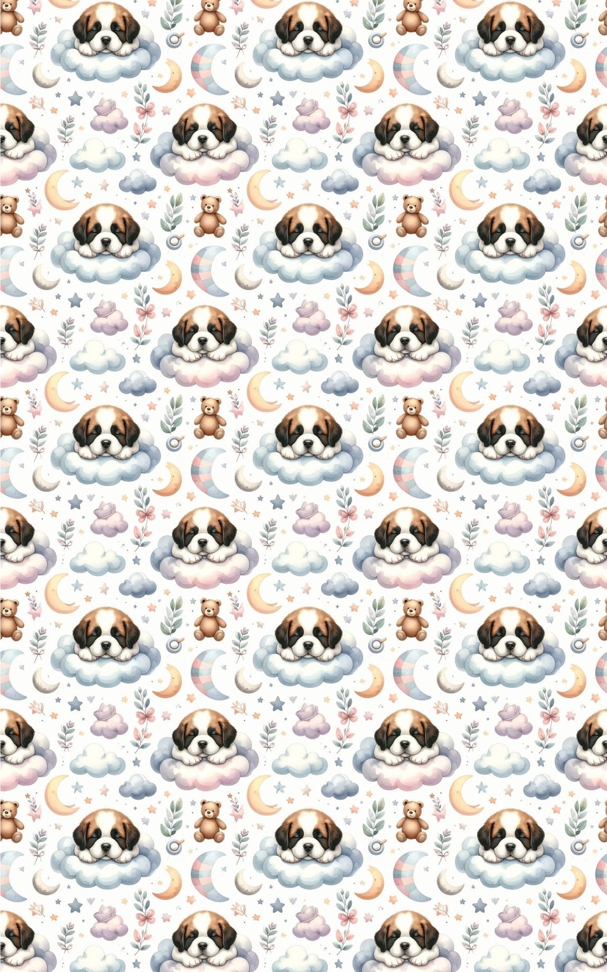 Gentle Giant Nursery (st. Bernard) Wrapping Paper