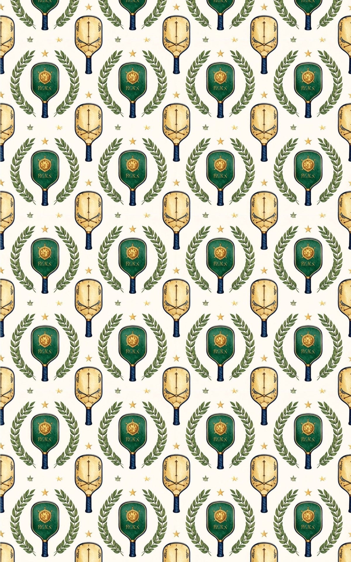 Heritage Athletic Crest Wrapping Paper