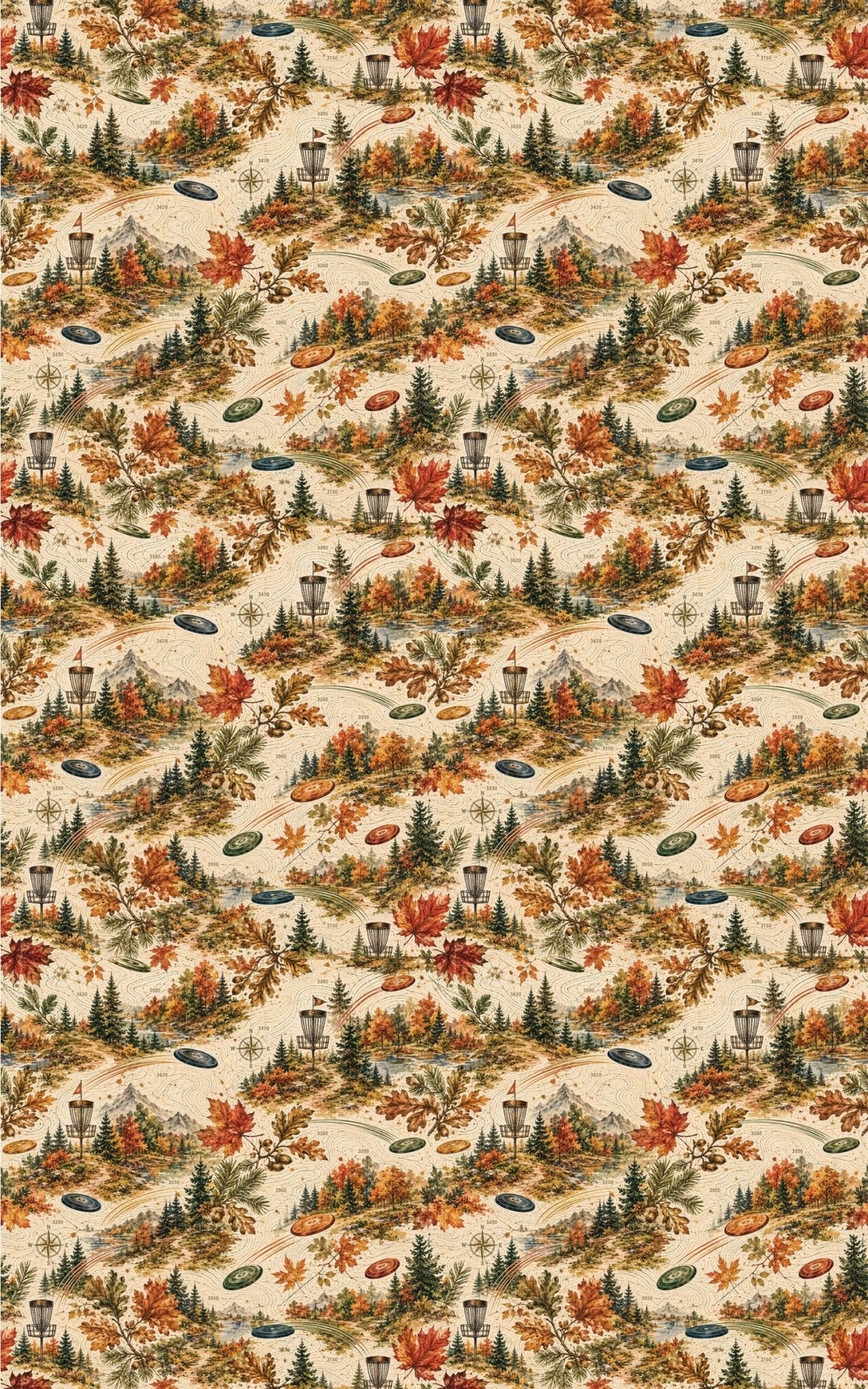 Autumn Tournament Wrapping Paper