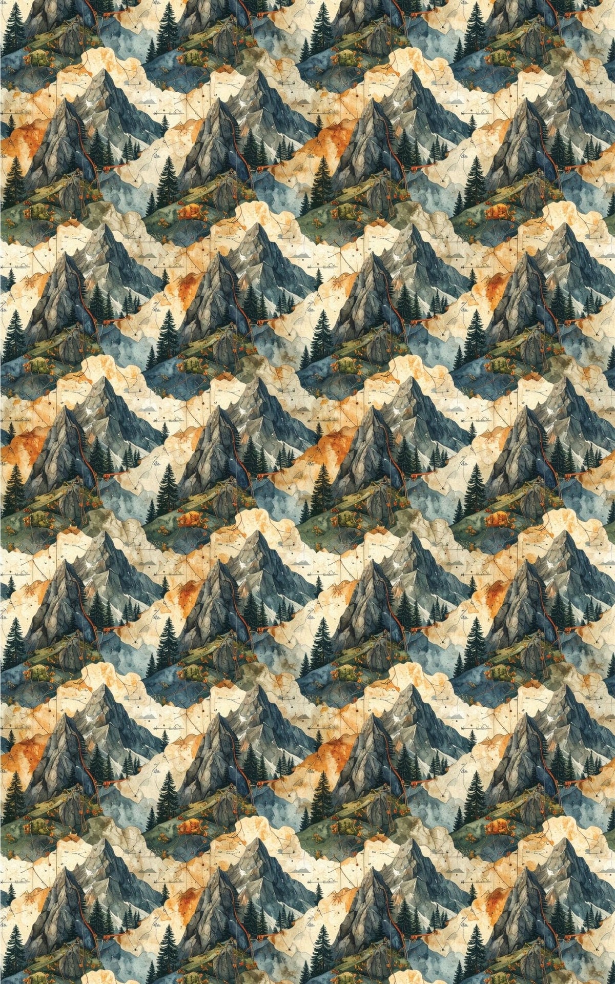 Heritage Climbing Registry Wrapping Paper