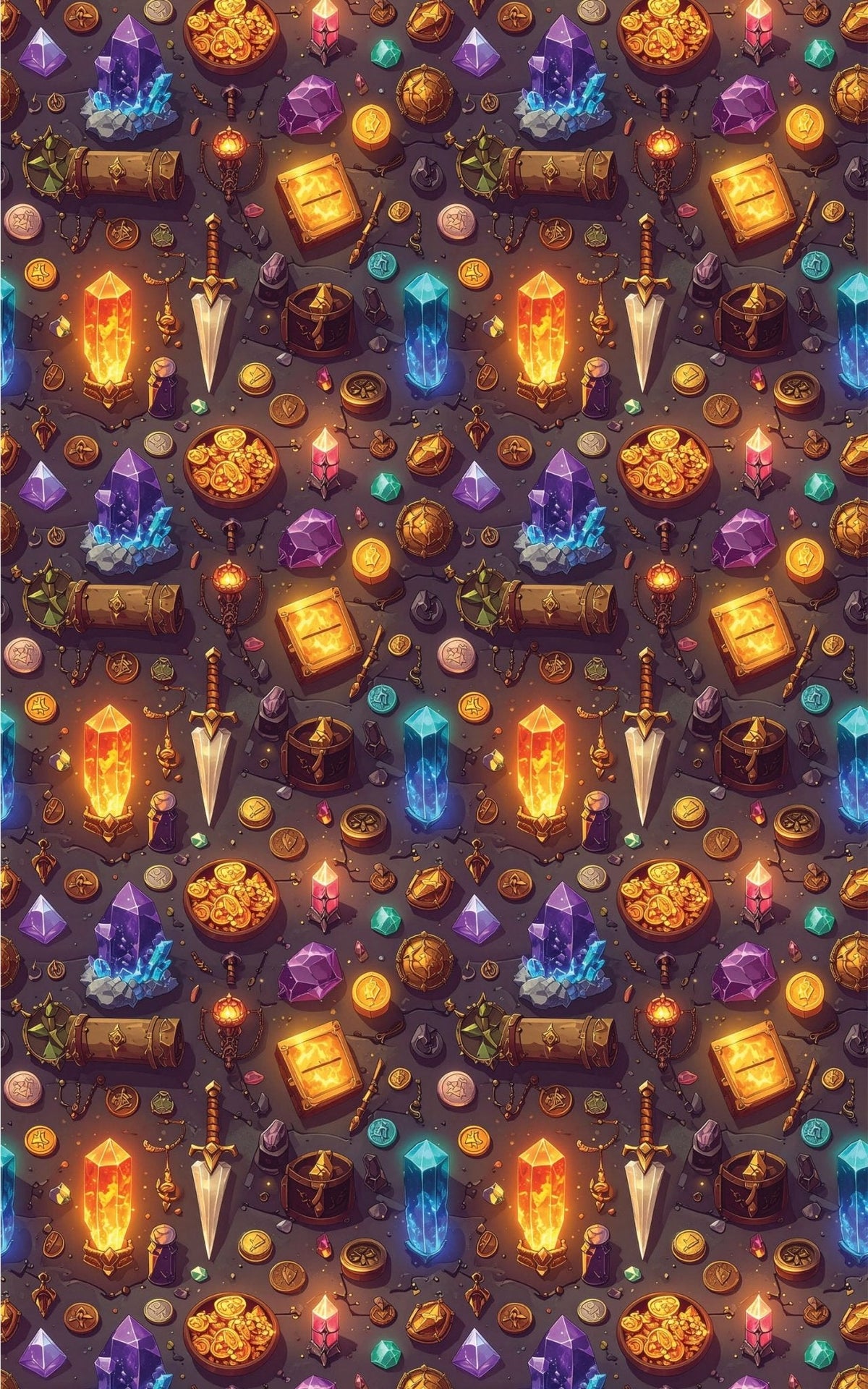 Treasure Artifact Atlas Wrapping Paper
