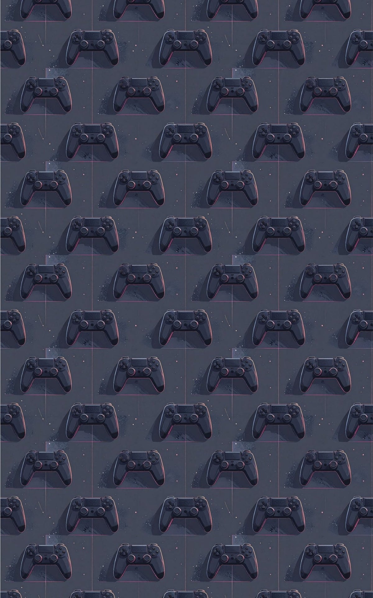 Sleek Futuristic Gaming Wrapping Paper
