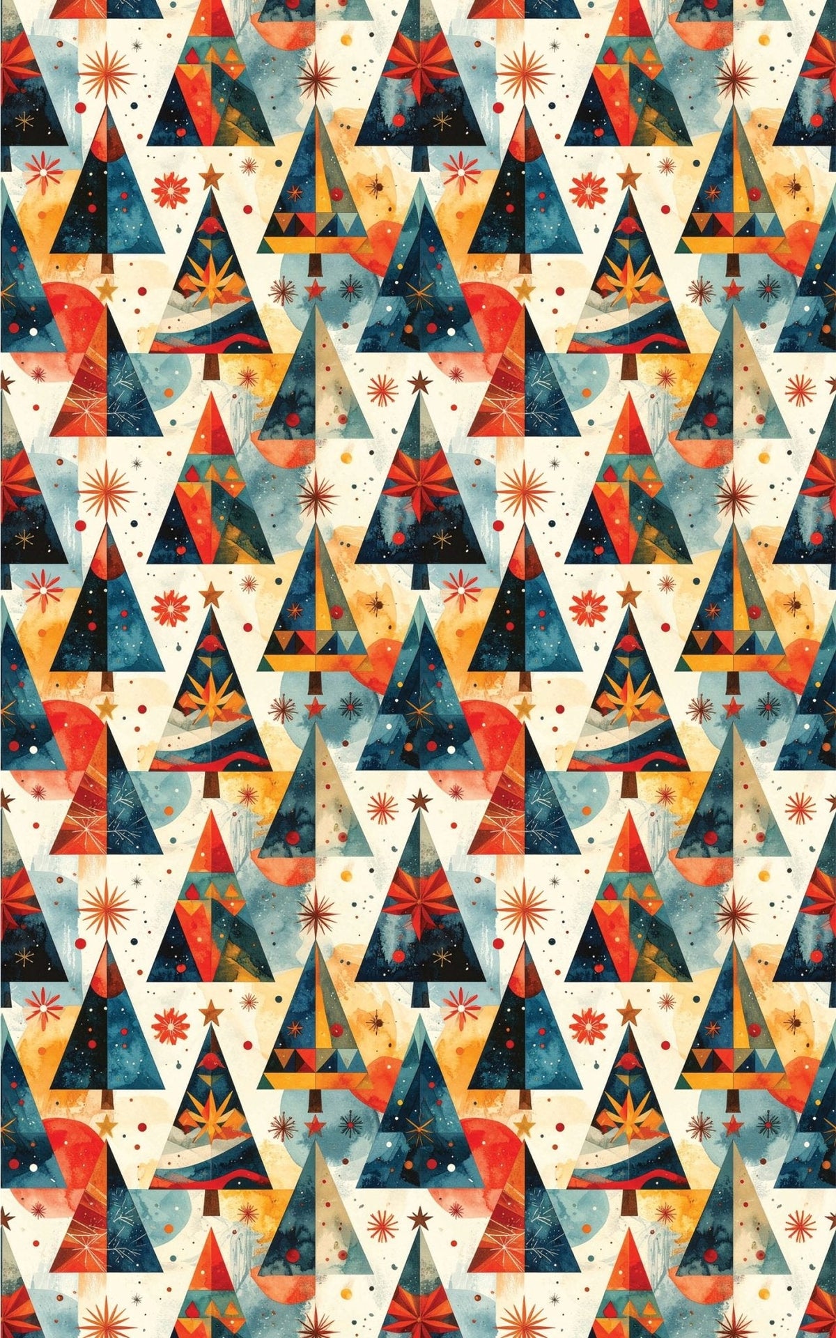 Atomic Forest Celebration Wrapping Paper