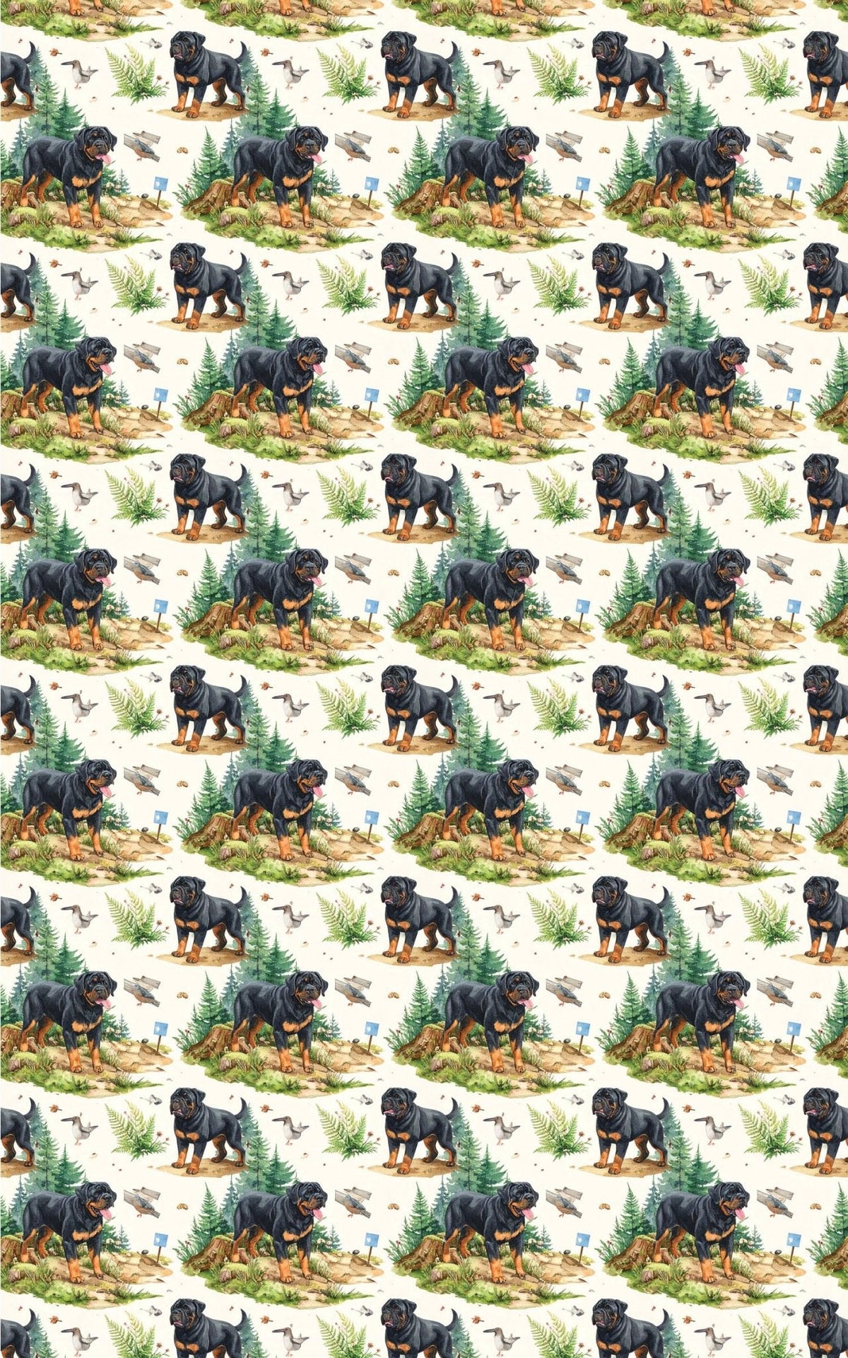 Woodland Explorer (english Mastiff) Wrapping Paper