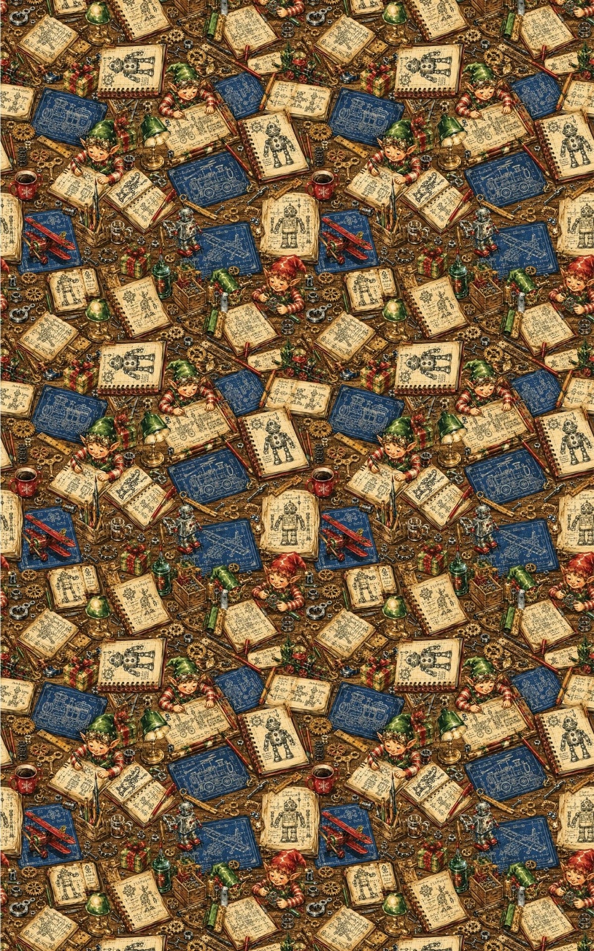 Elf Engineering Studio Wrapping Paper